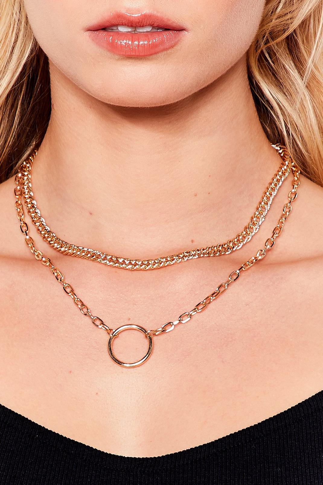 O Rings Got Complicated Chain Necklace Nasty Gal