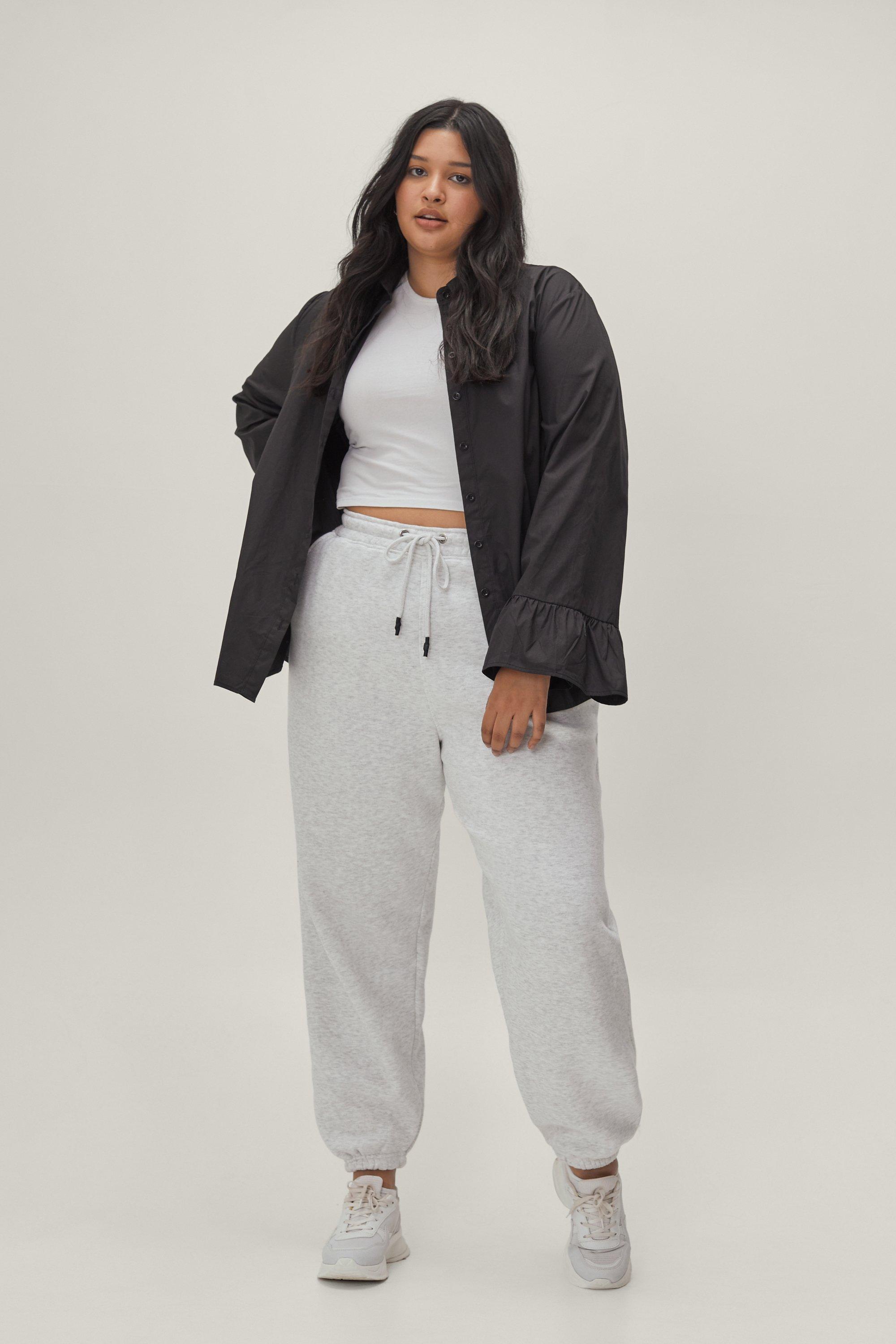 Thrilled to Sleeve You Plus Size Button Down Shirt Nasty Gal