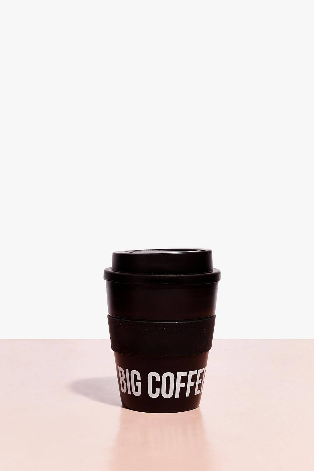 Black Big Coffee Energy Cup image number 1