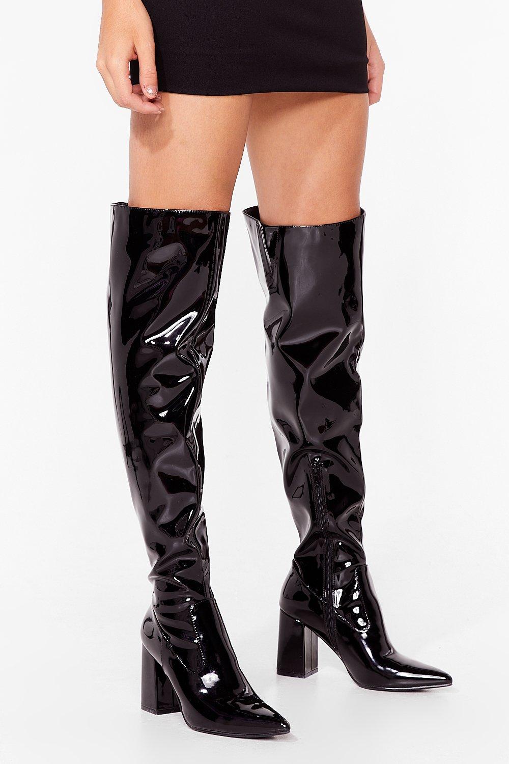 Nasty gal store thigh high boots