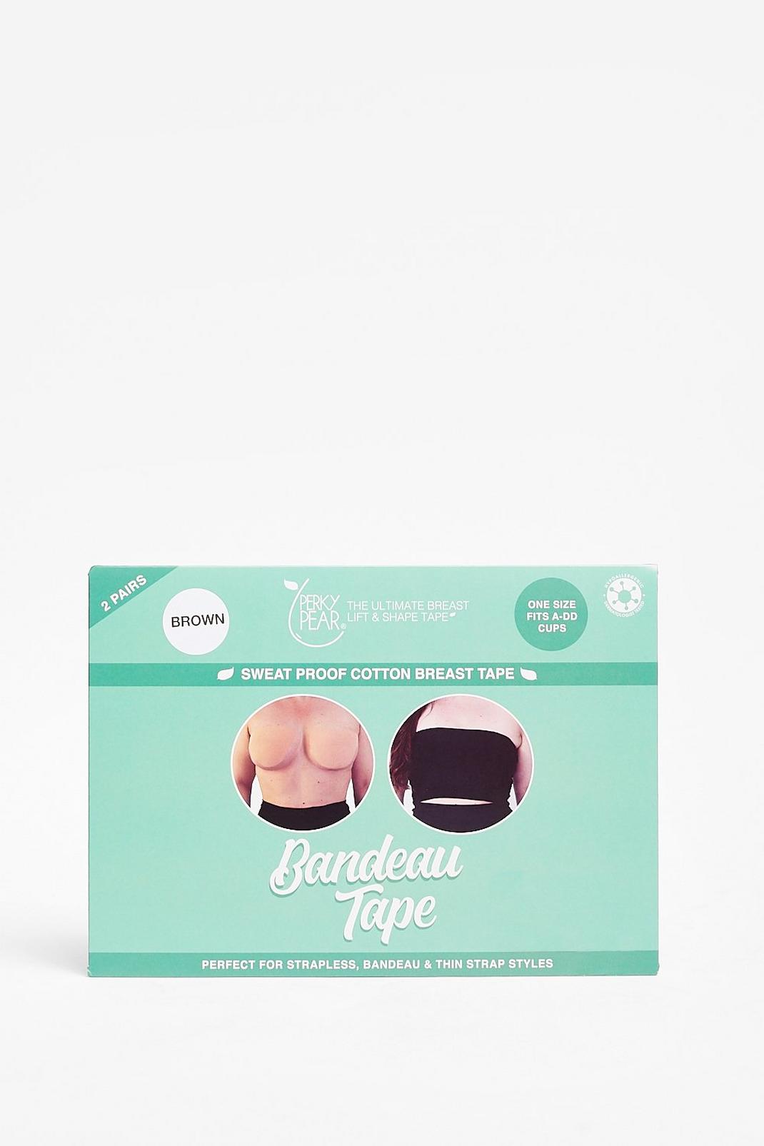 Brown Perky Pear Bandeau Your Thing Breast Tape image number 1