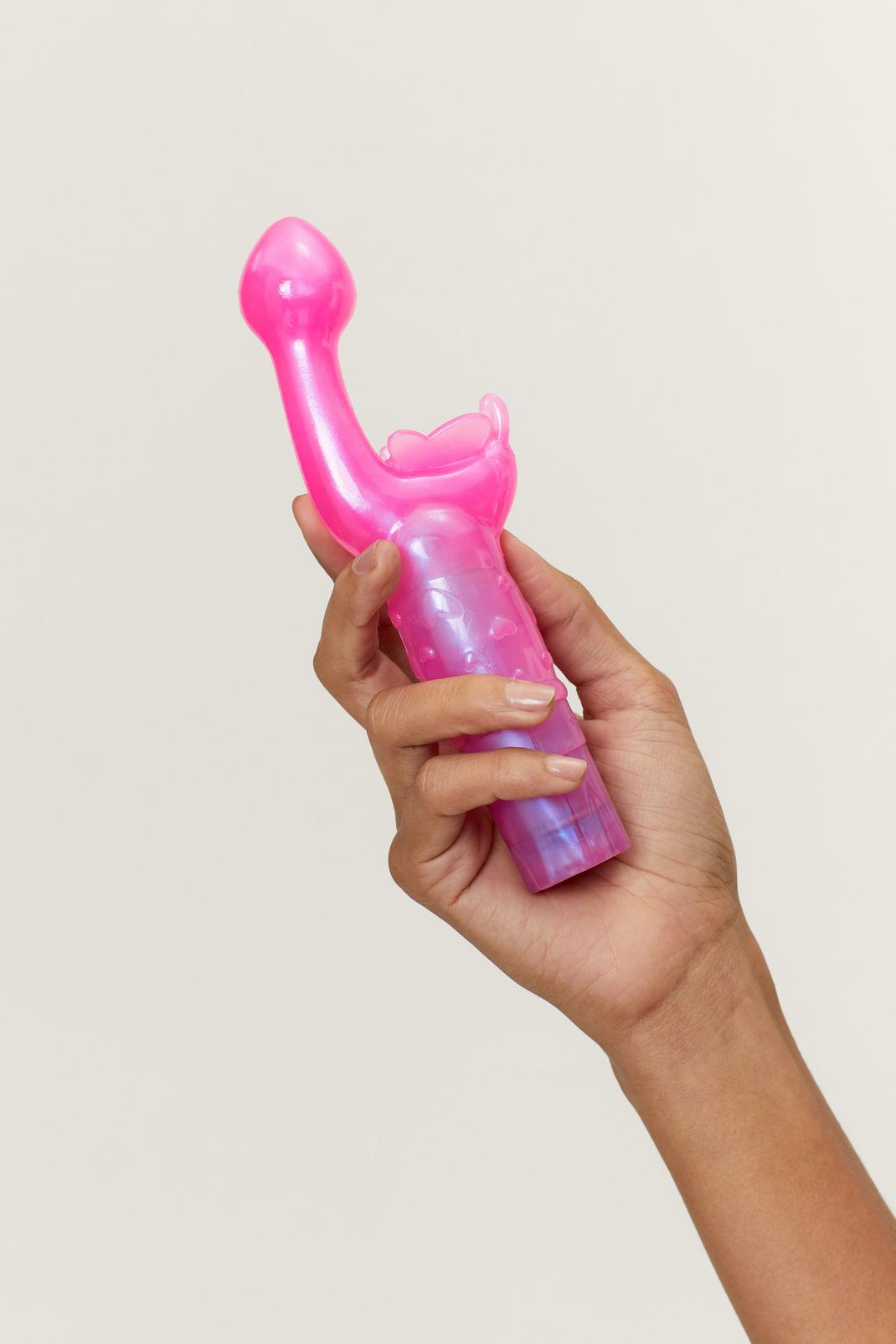 Pink Butterfly Clitoral G-Spot Vibrator image number 1
