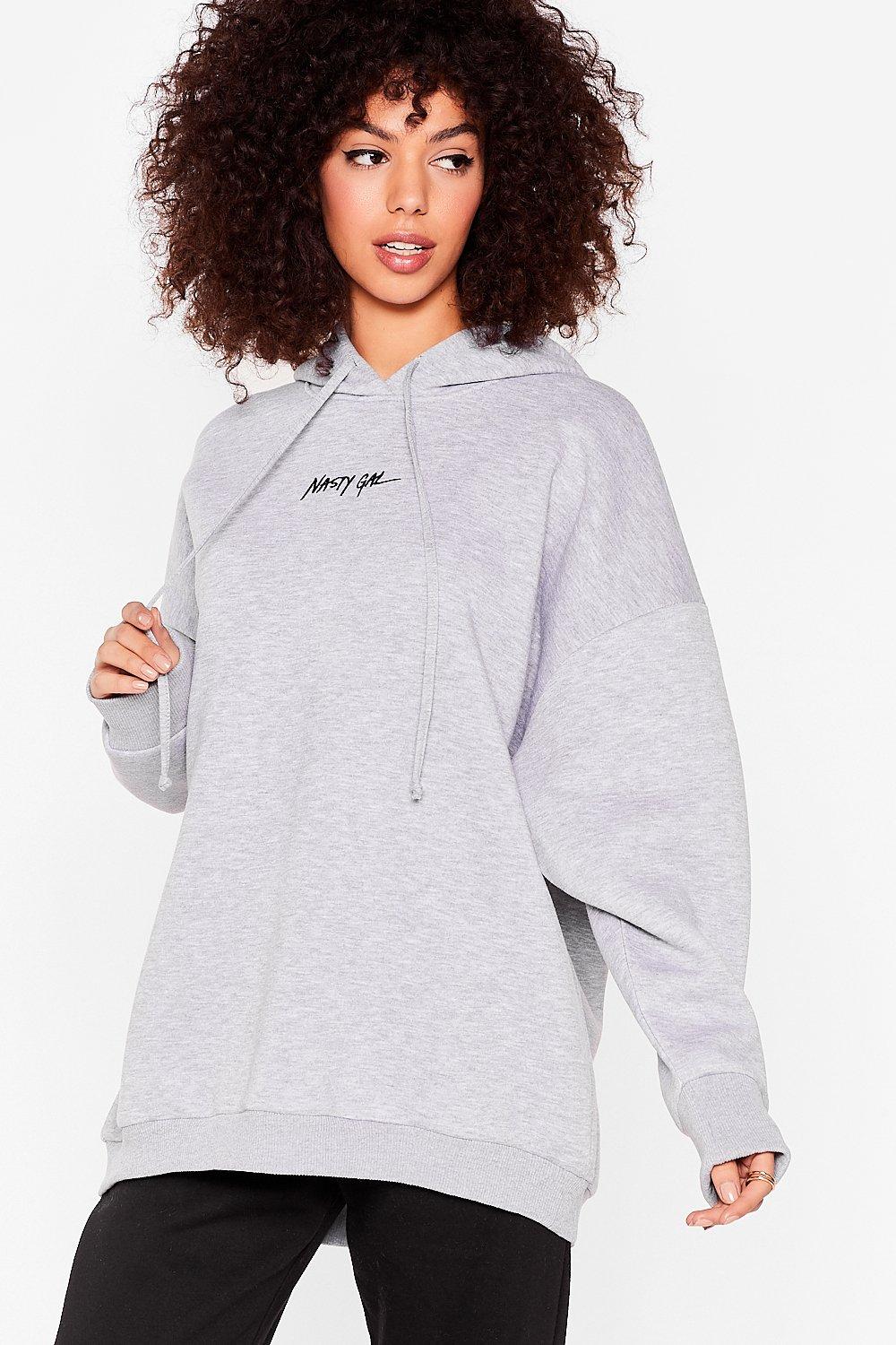 Nasty gal oversized discount hoodie