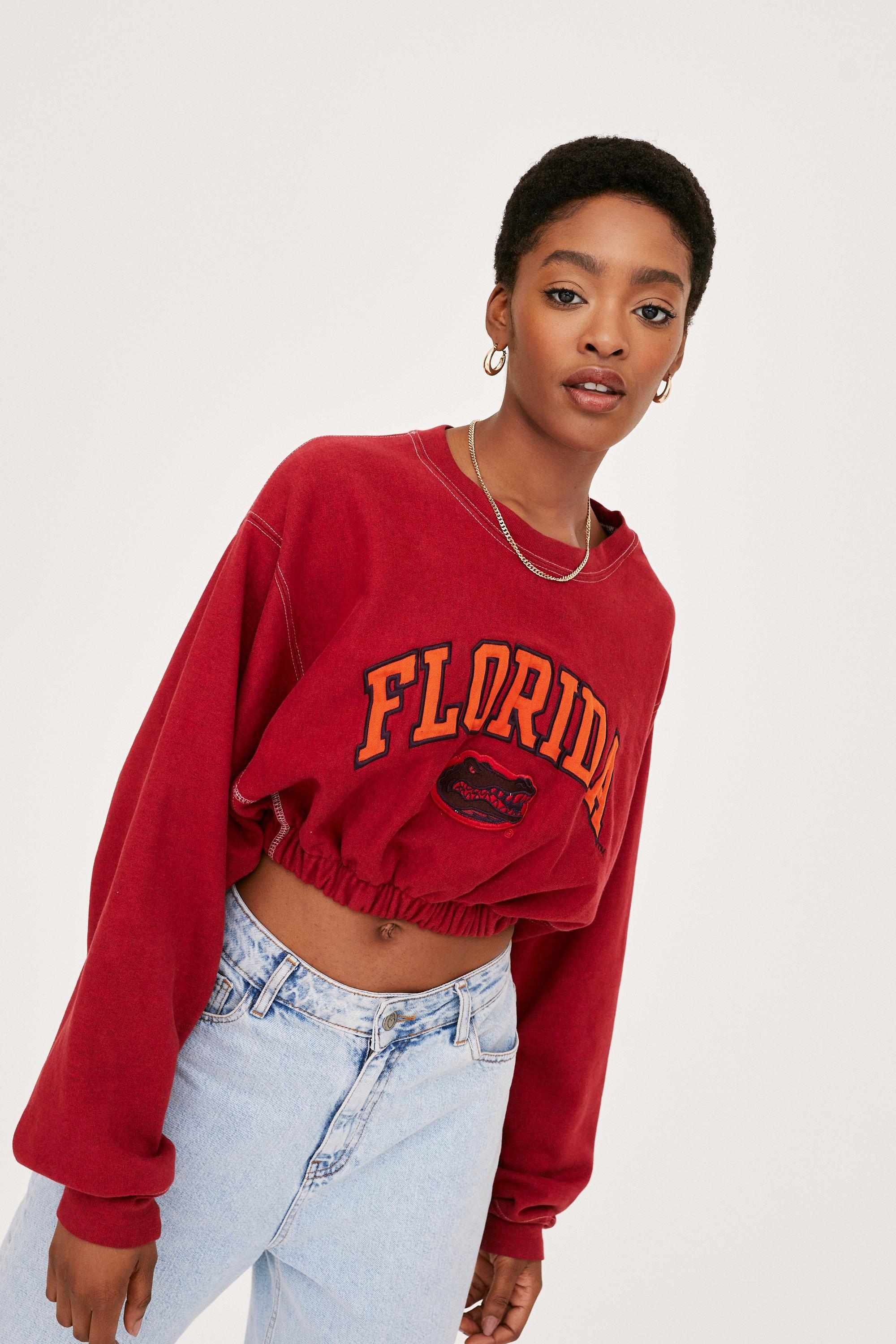 Cropped cheap vintage sweatshirt