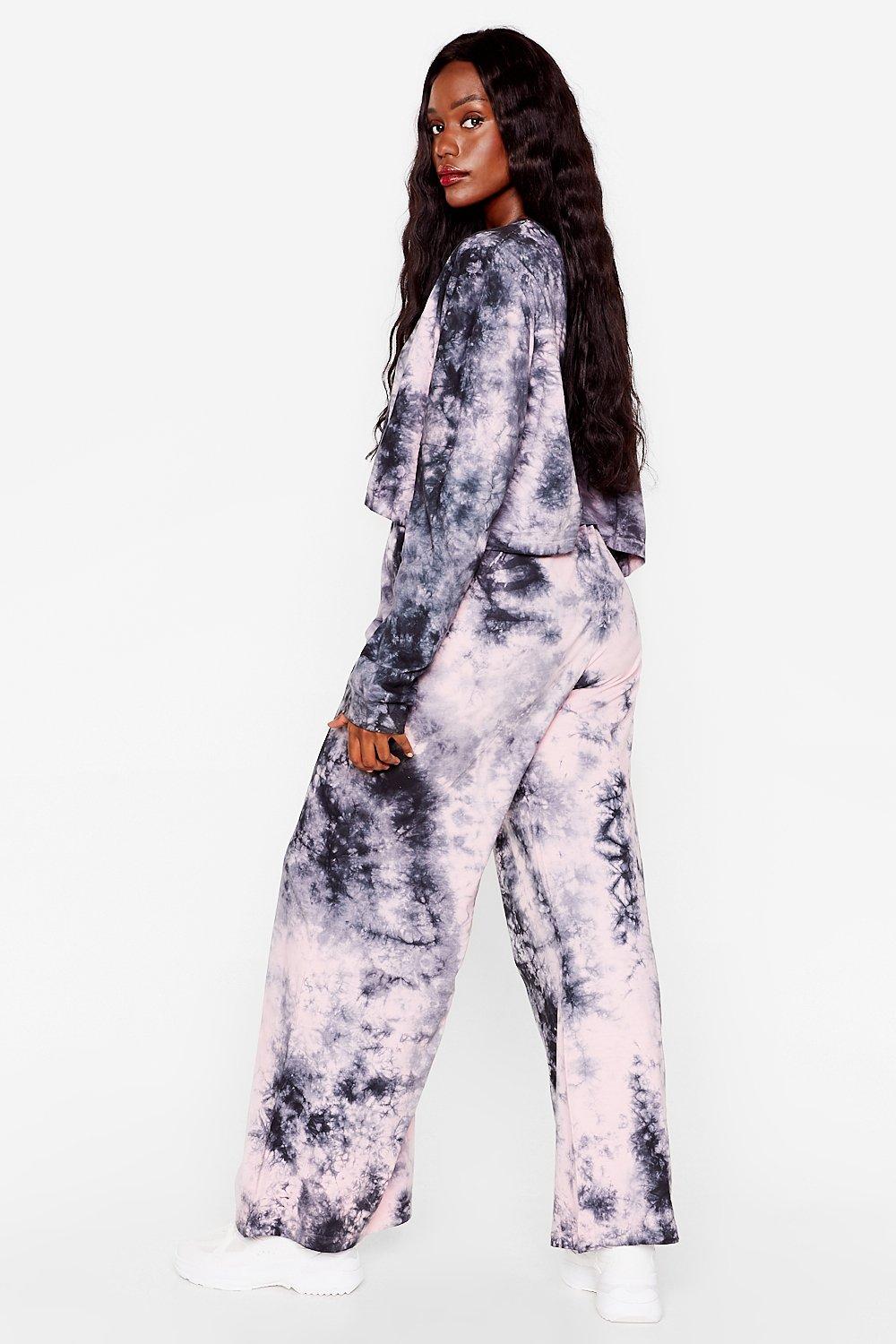 Tie dye sweatshirt and pants new arrivals