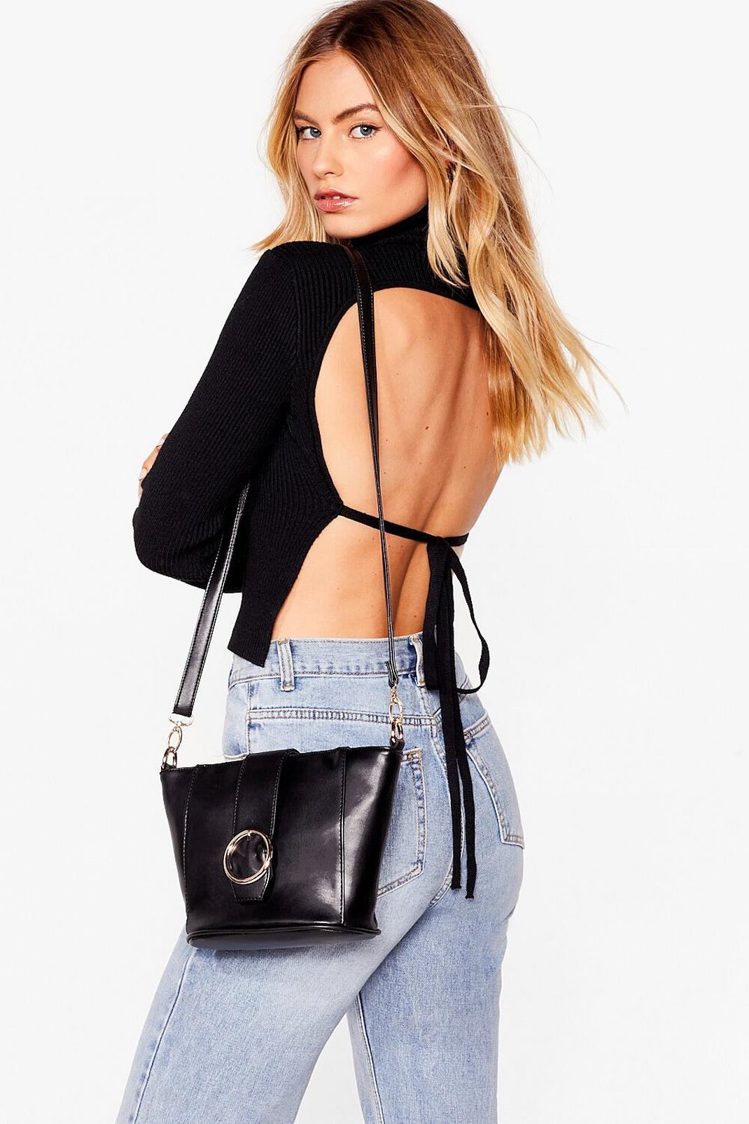 Want Circle Buckle Crossbody Bag image number 1