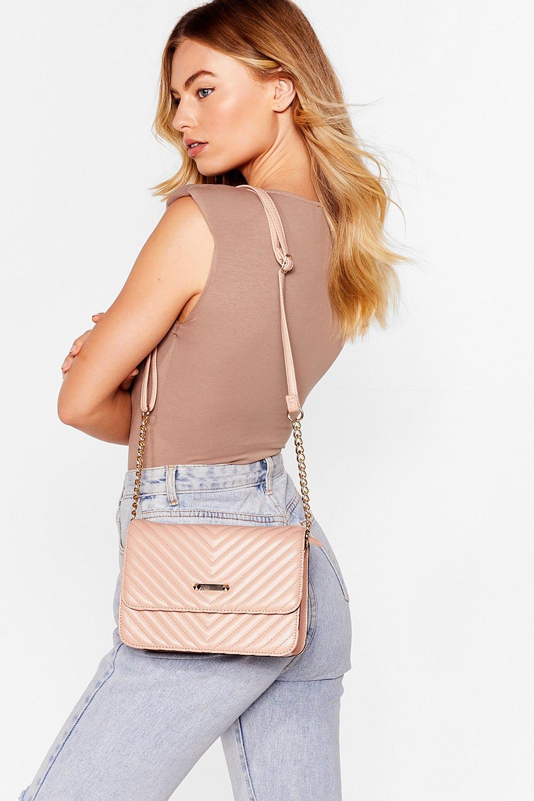 WANT Feelin' Quilt-y Faux Leather Crossbody Bag image number 1