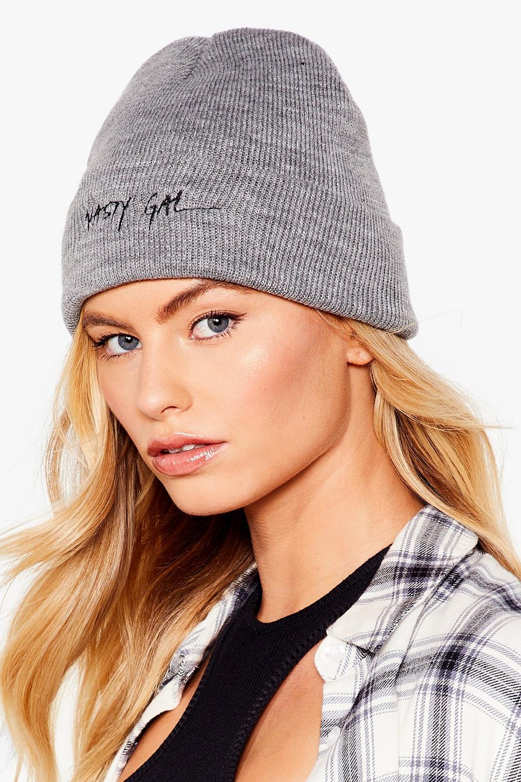 508 Nothing But a Nasty Gal Knit Beanie image number 2