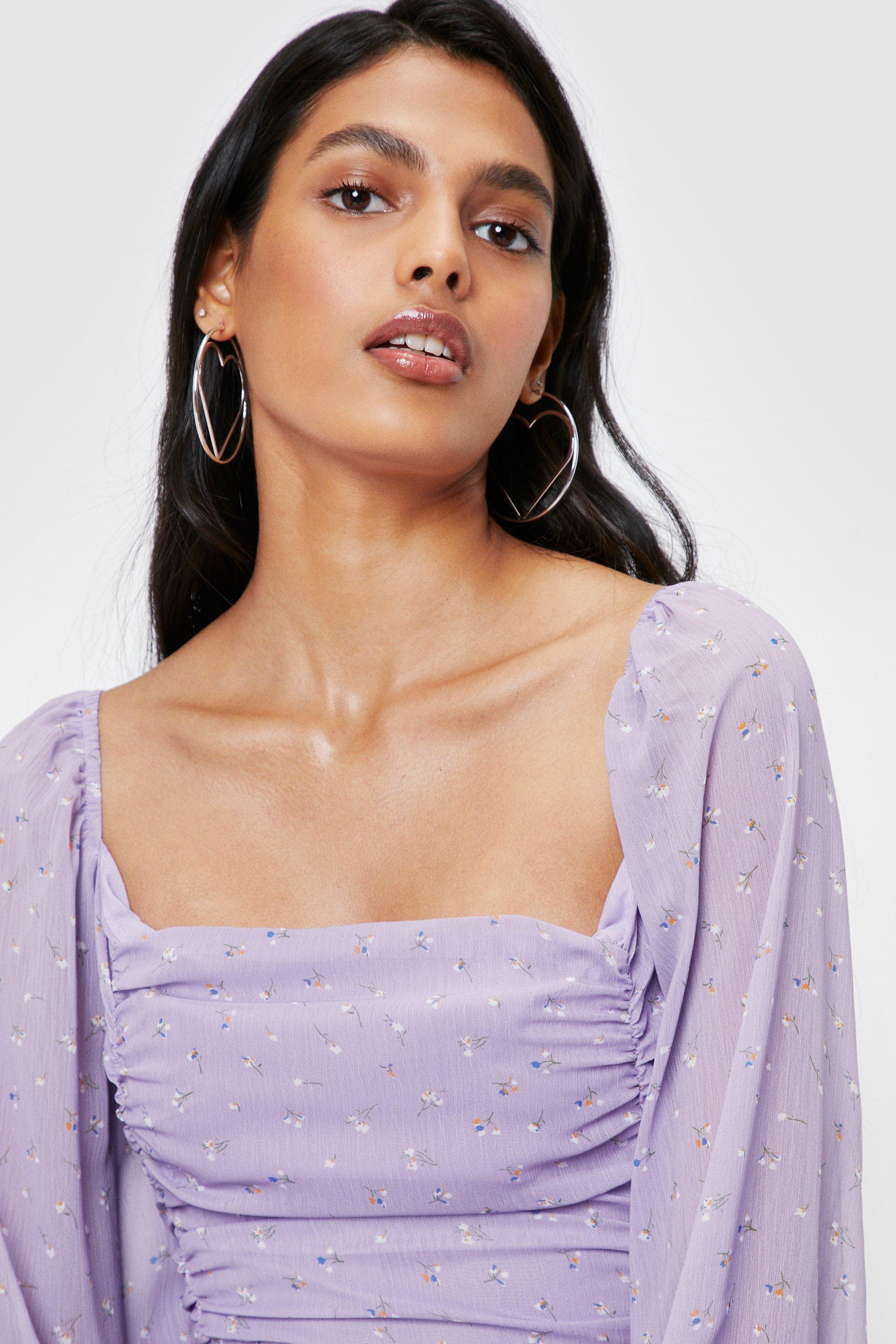 Nasty gal lilac dress best sale