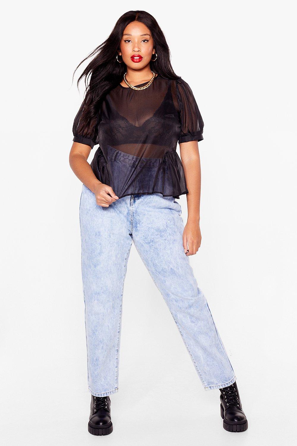 Nasty gal sale organza top