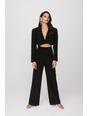 105 Pleated Wide Leg Trousers