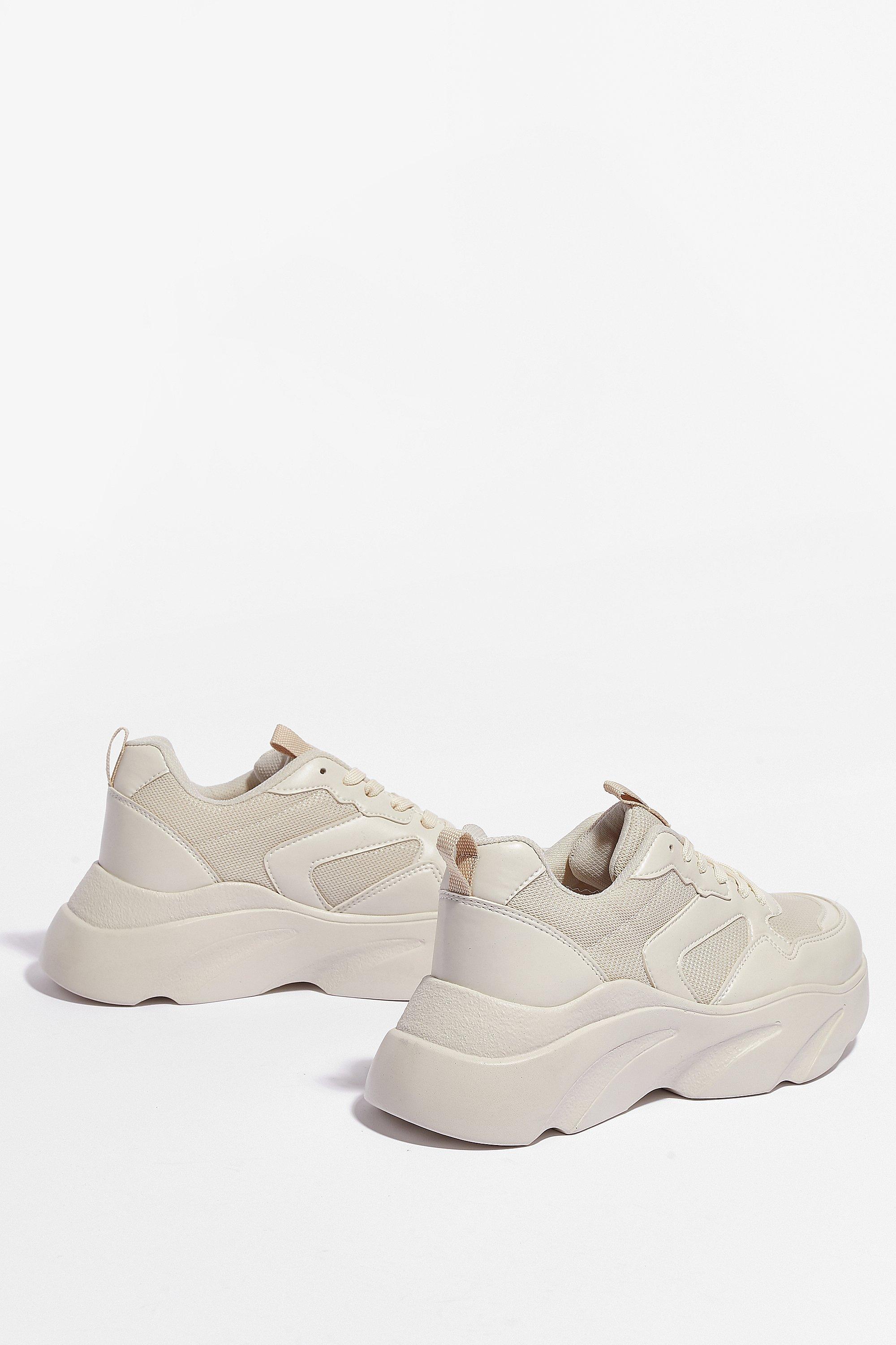 Nasty gal hot sale chunky trainers
