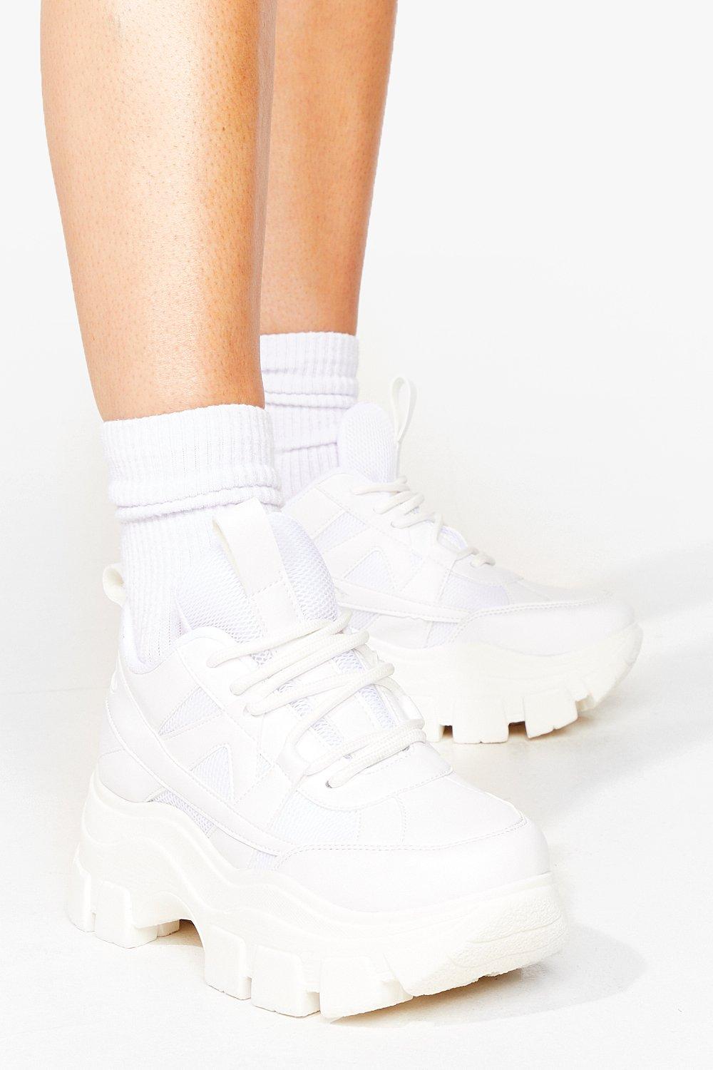 Platform sneakers hot sale nasty gal