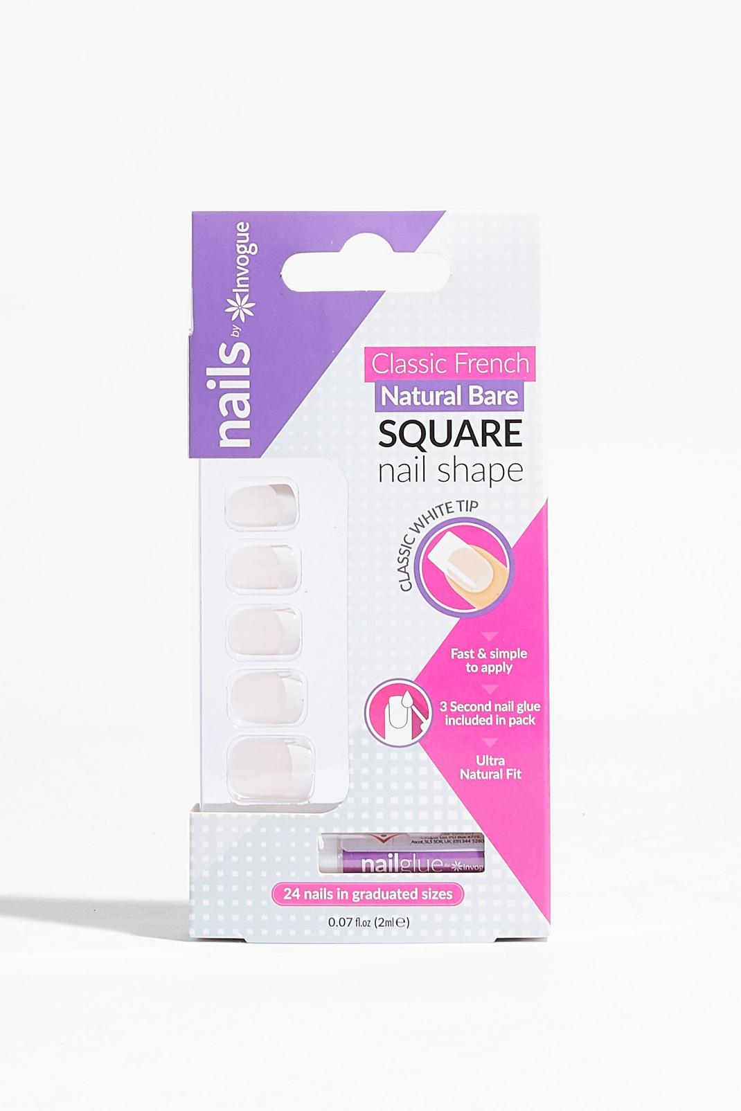 Nude Baby You're So Classic Square False Nails Set image number 1