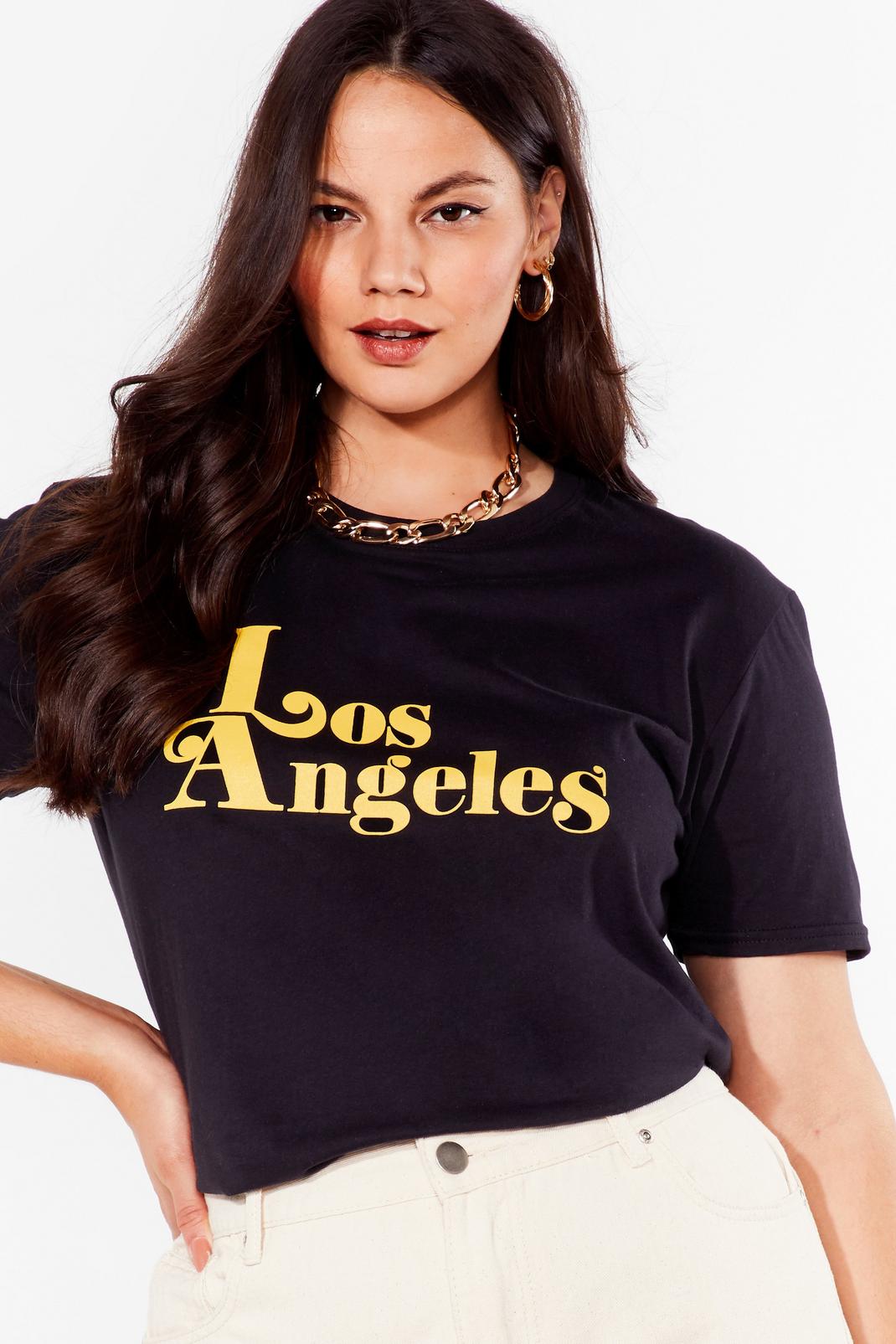 Lost in Los Angeles Plus Graphic Tee | Nasty Gal