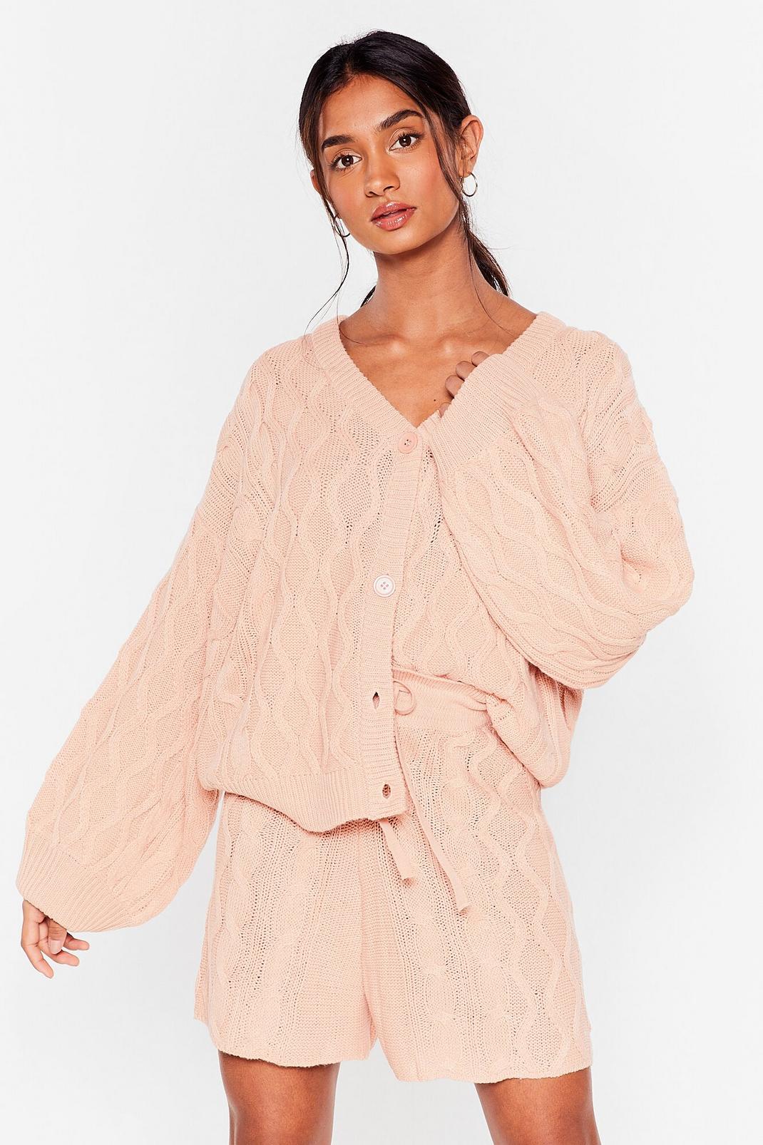 nasty gal cardigan set