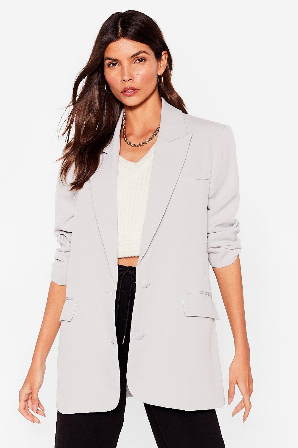 V Neck Blazer