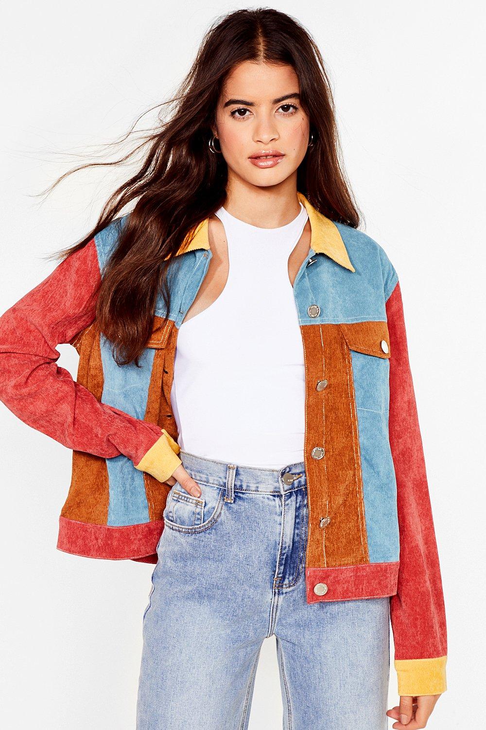 nasty gal cord jacket