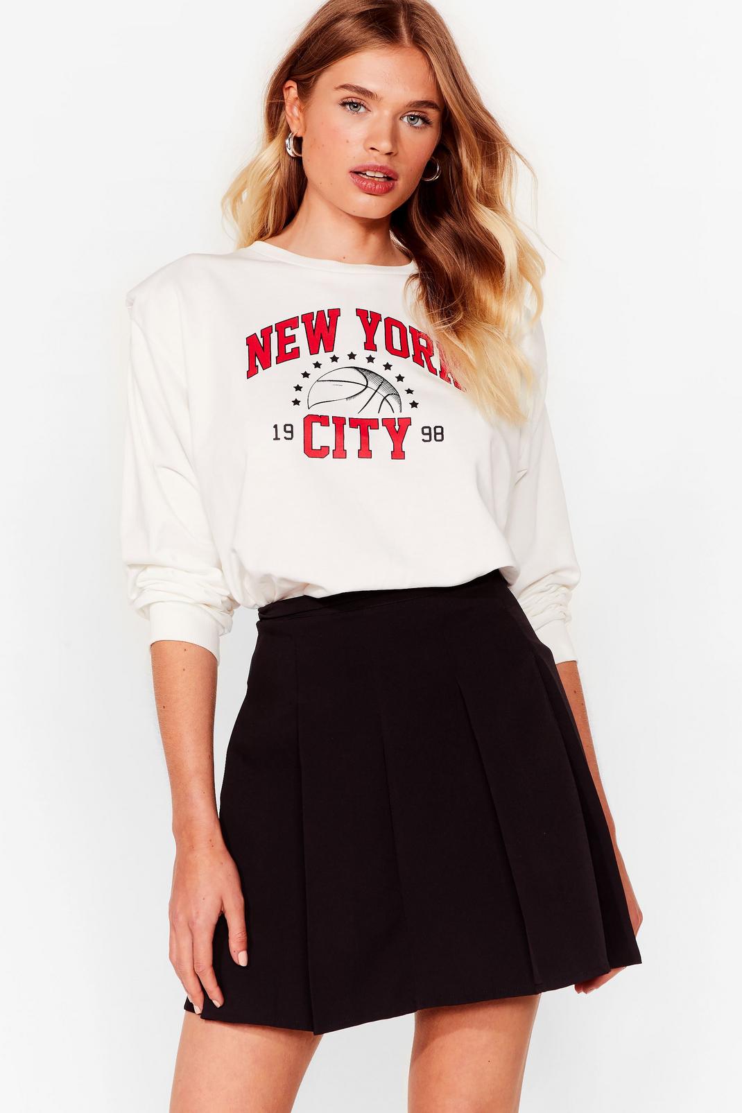 Ecru New York City Graphic Sweatshirt image number 1
