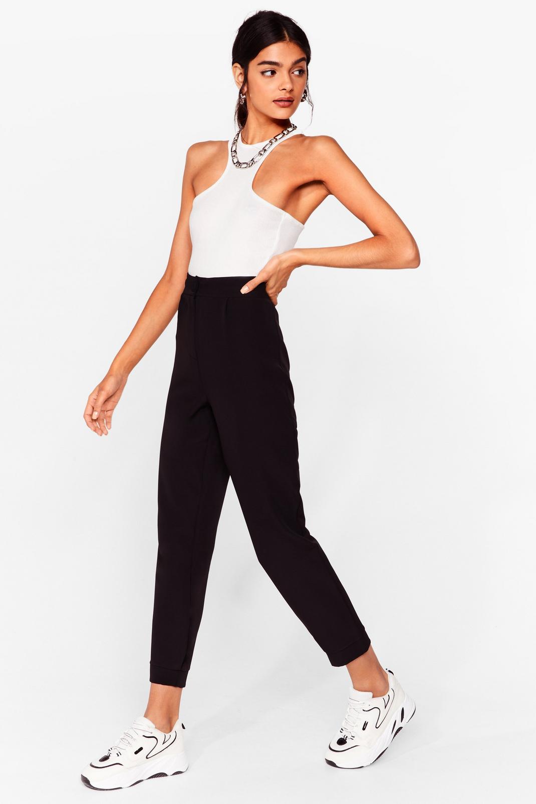 105 Smart High Waisted Tailored Pants image number 2