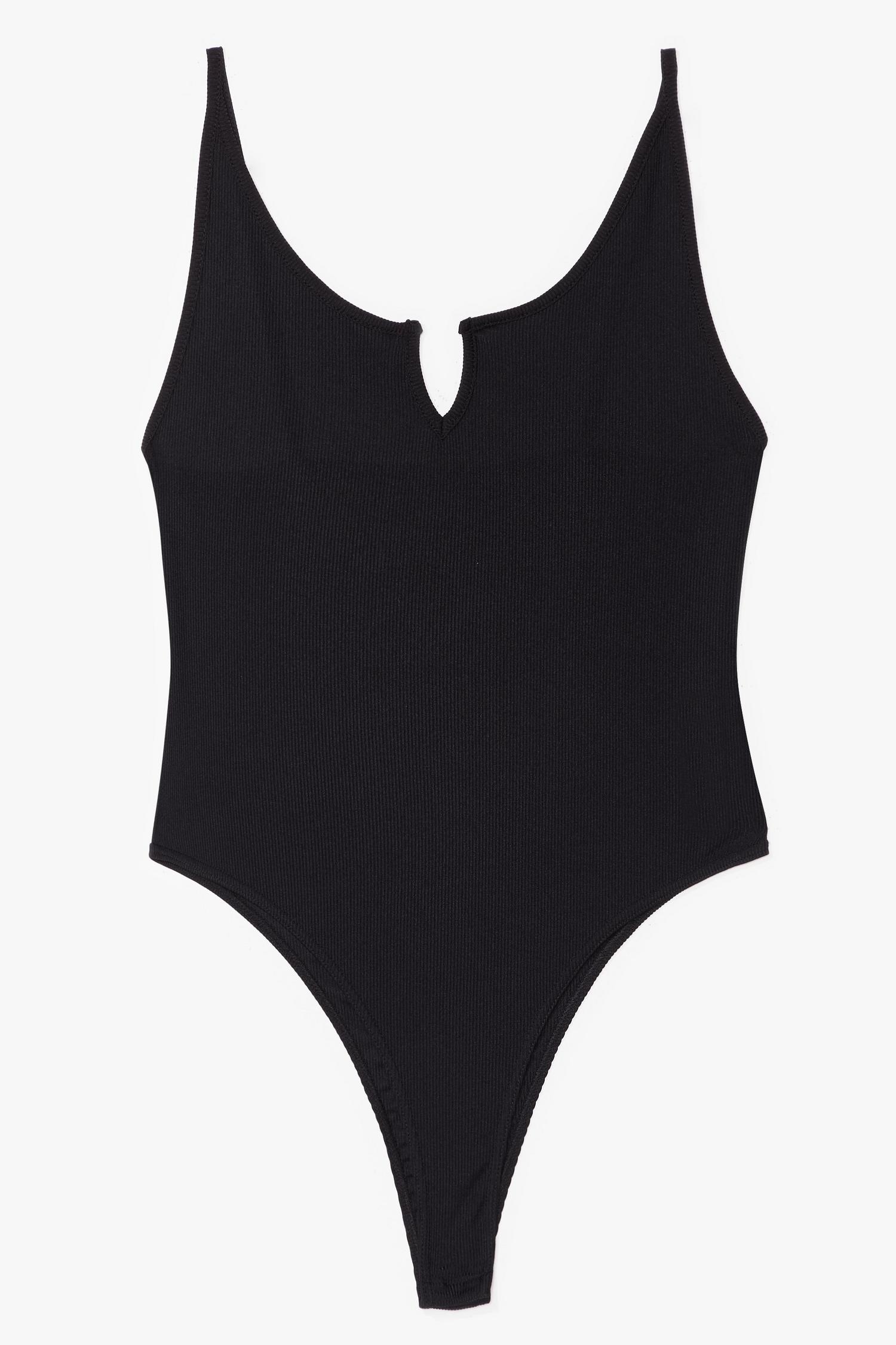 Plus Size Scoop Neck Thong Bodysuit | Nasty Gal