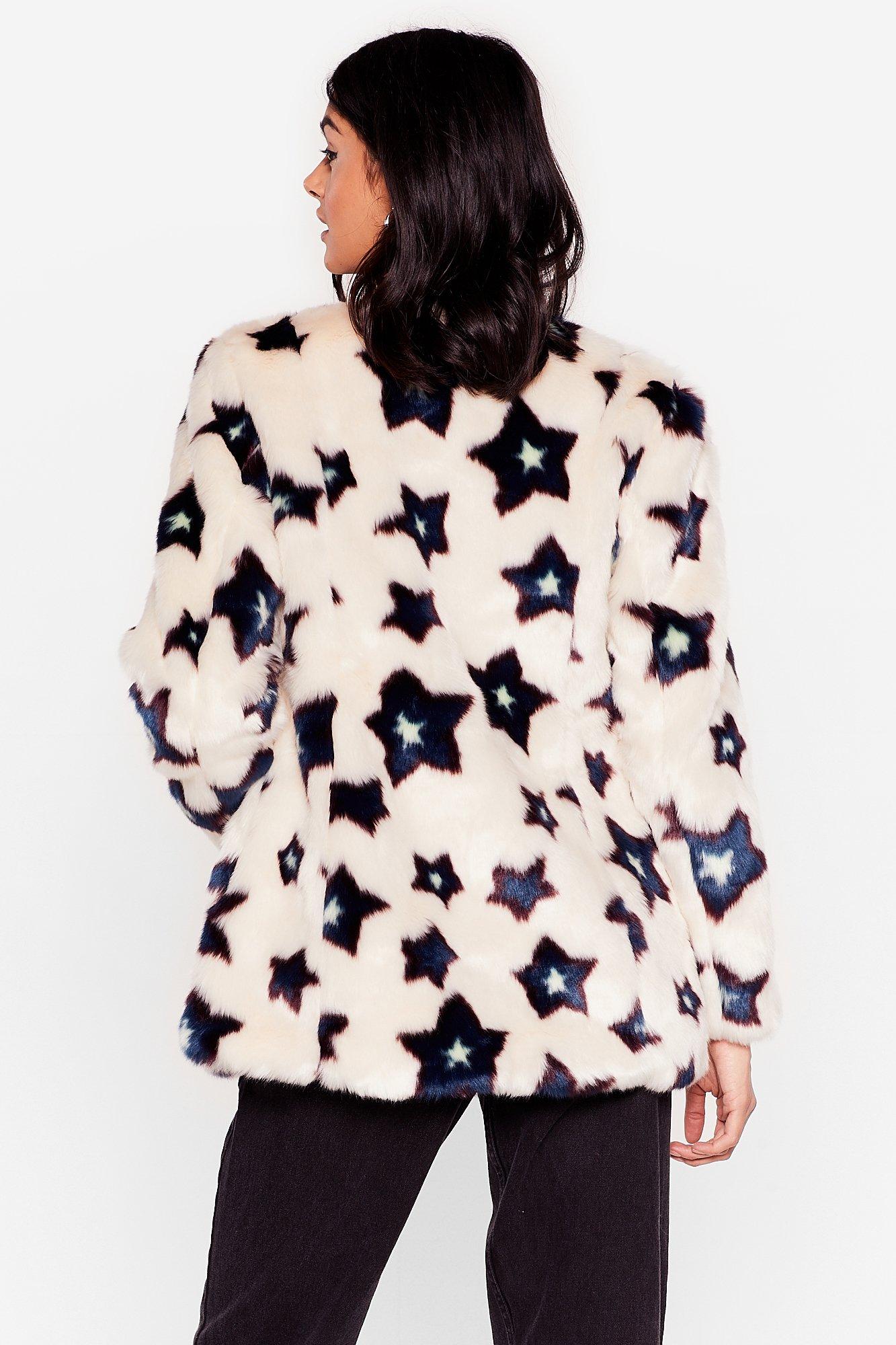 Star fur outlet coat