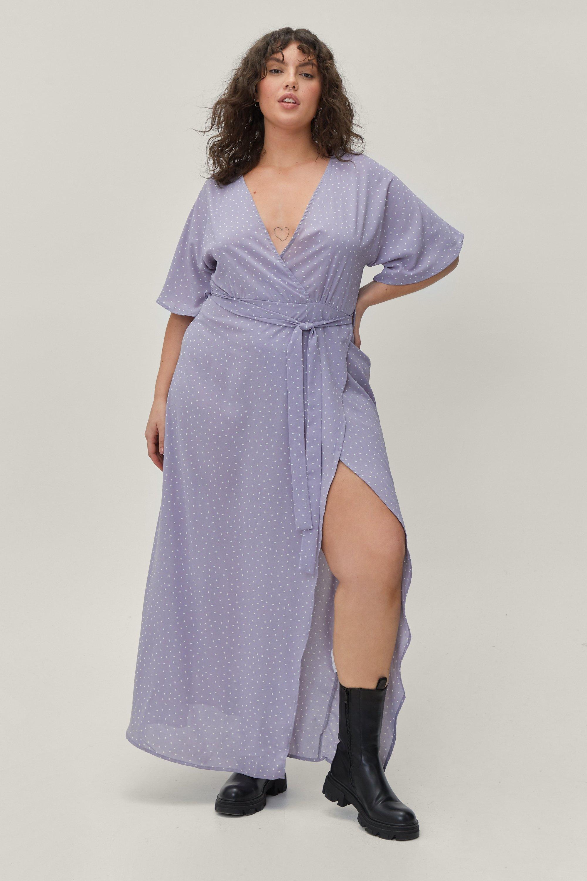 Nasty gal wrap shop dress