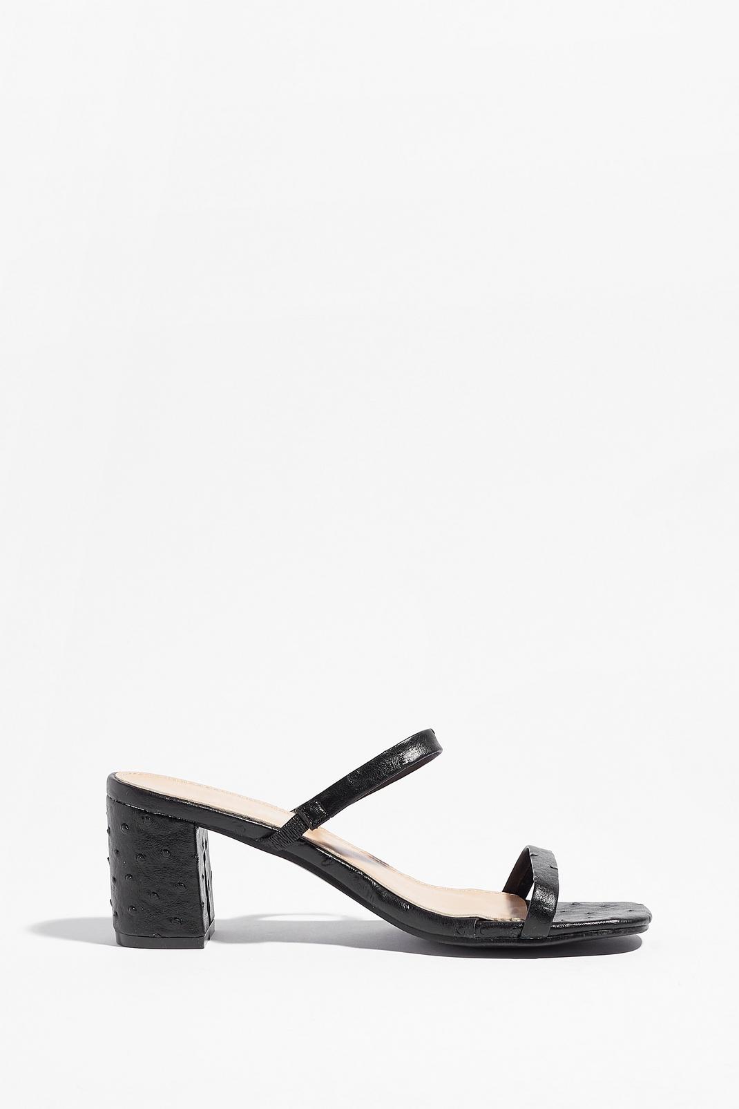 Don't Croc the Music Strappy Block Heel Mules image number 1