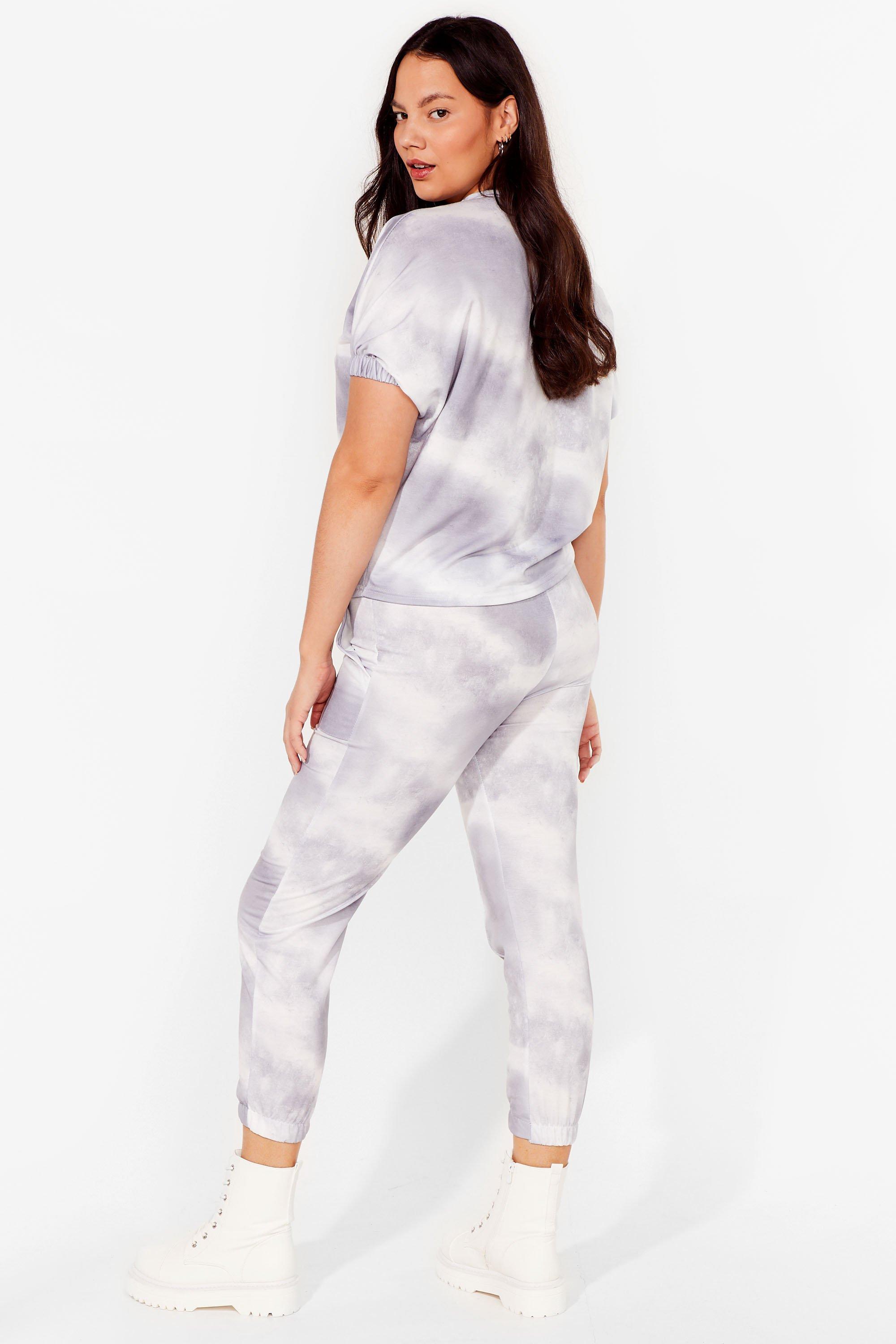 Come Two Me Plus Tie Dye Joggers Set Nasty Gal