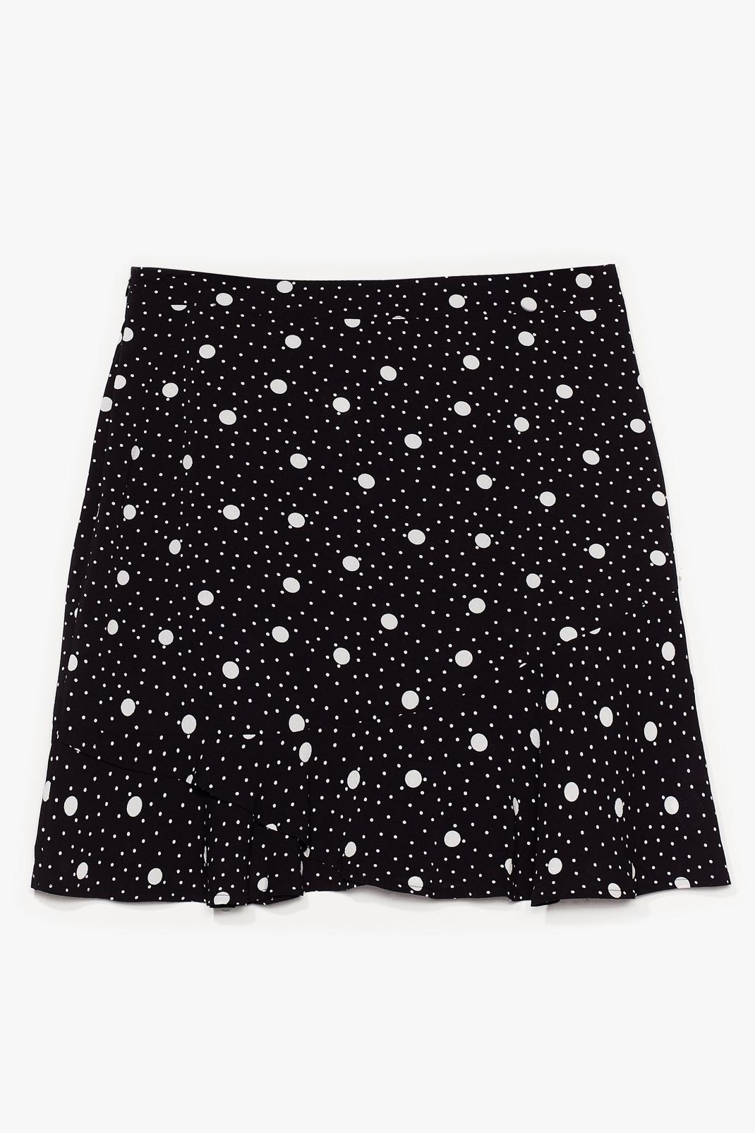 It's Polka Dot Easy Plus Mini Skirt image number 1
