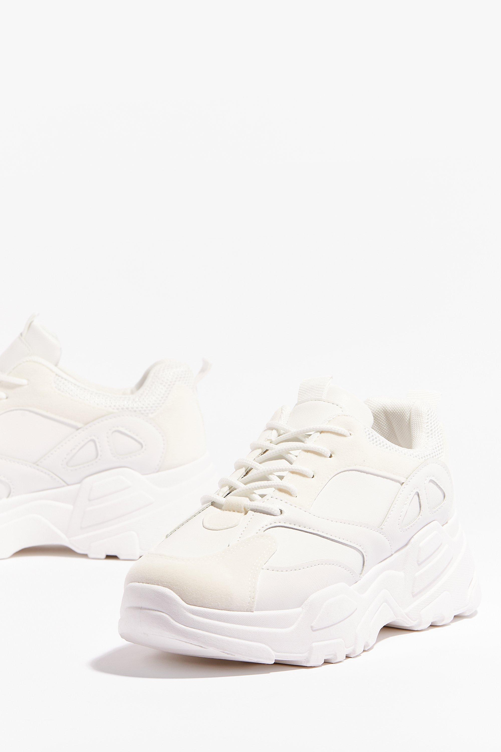 Nasty gal best sale chunky trainers