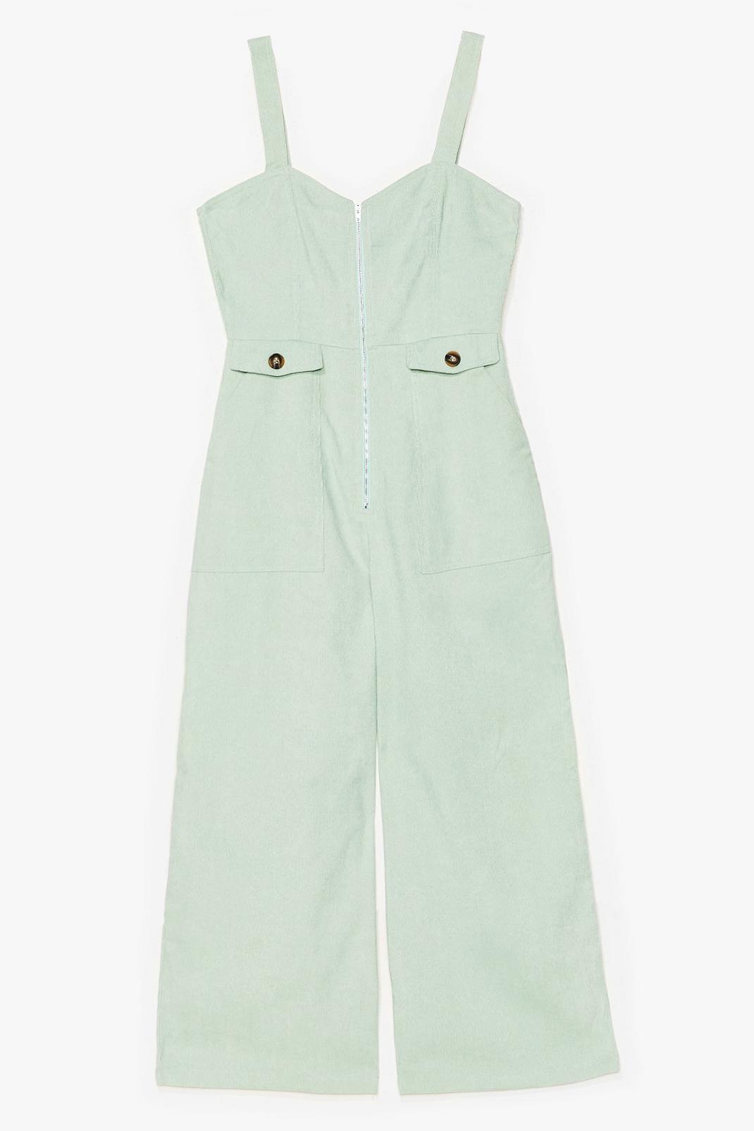 Mint Who Do You Think You'Re Kidding Corduroy Jumpsuit image number 1