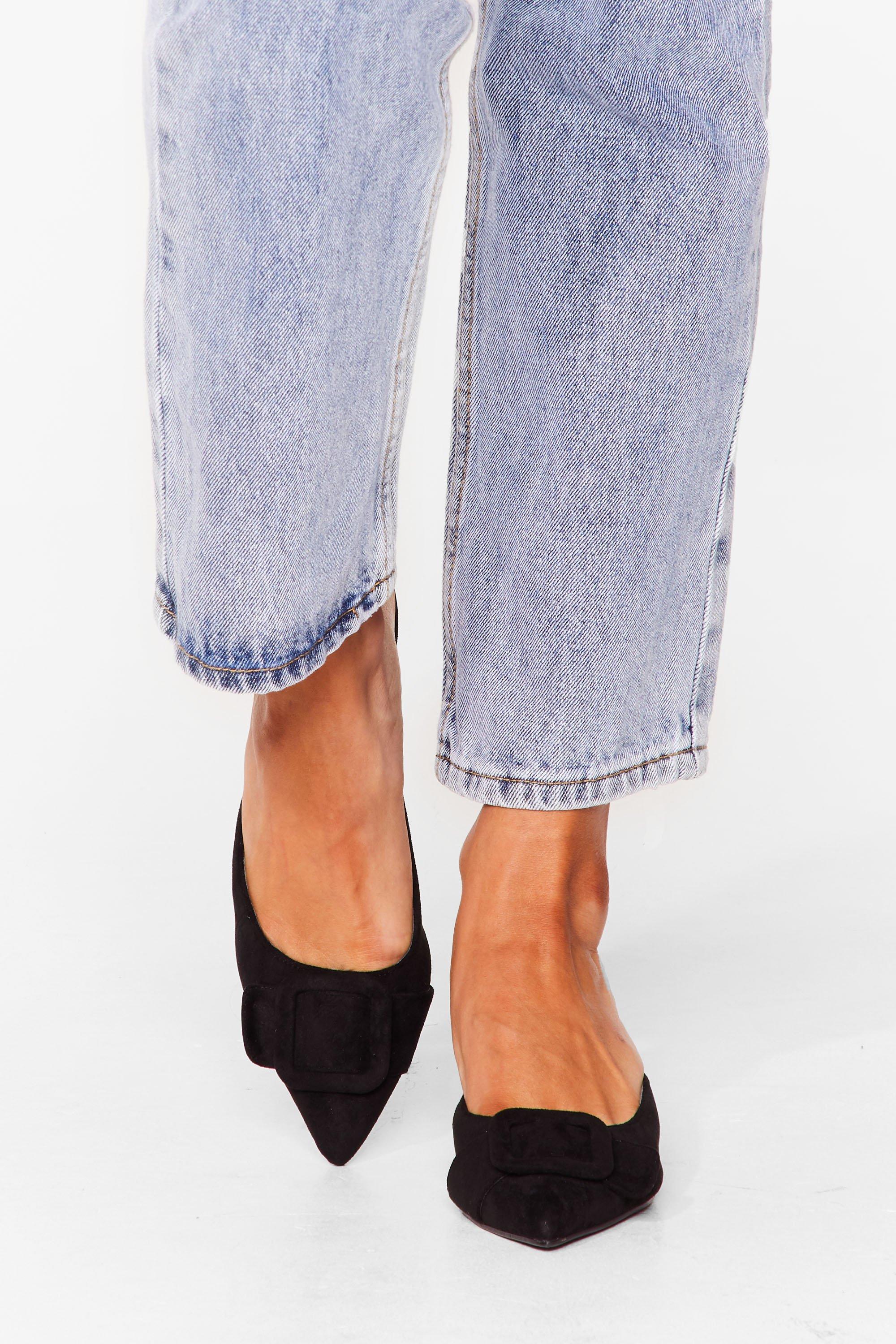 Suede on sale mule heel