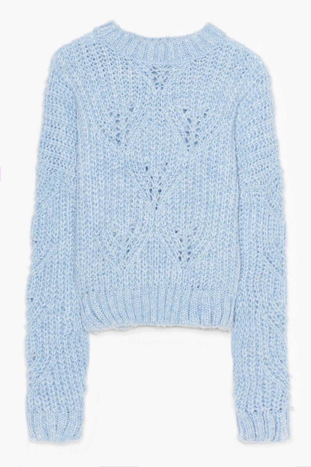 Keep Knit Simple Plus Cable Knit Jumper image number 1