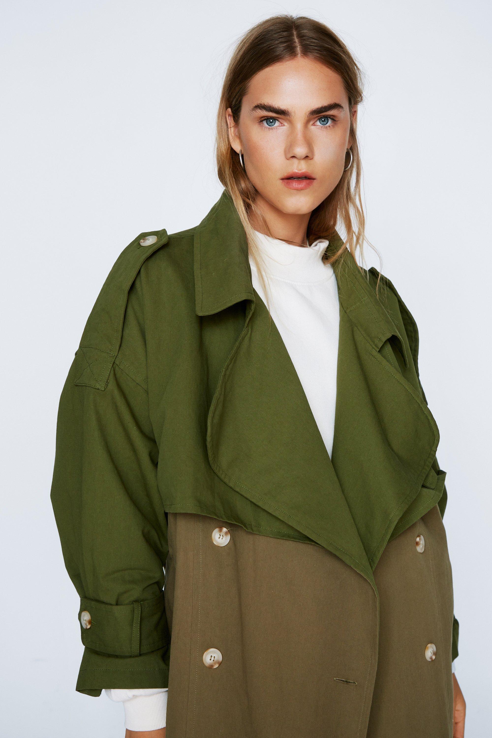 Nasty Gal Womens Oversized Longline Trench Coat