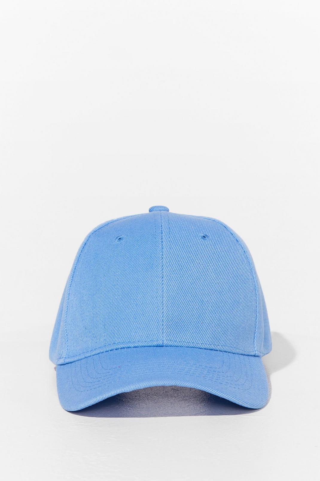 Baby blue Come to a Head Corduroy Baseball Cap image number 1
