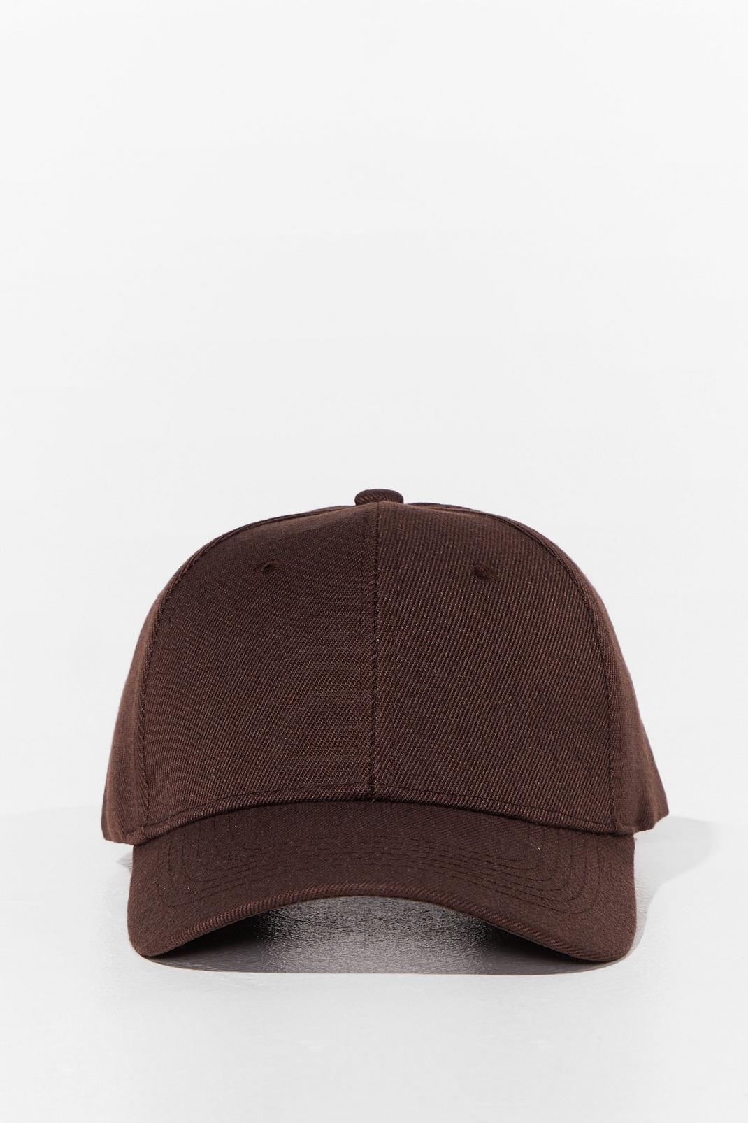 Brown Come to a Head Corduroy Baseball Cap image number 1