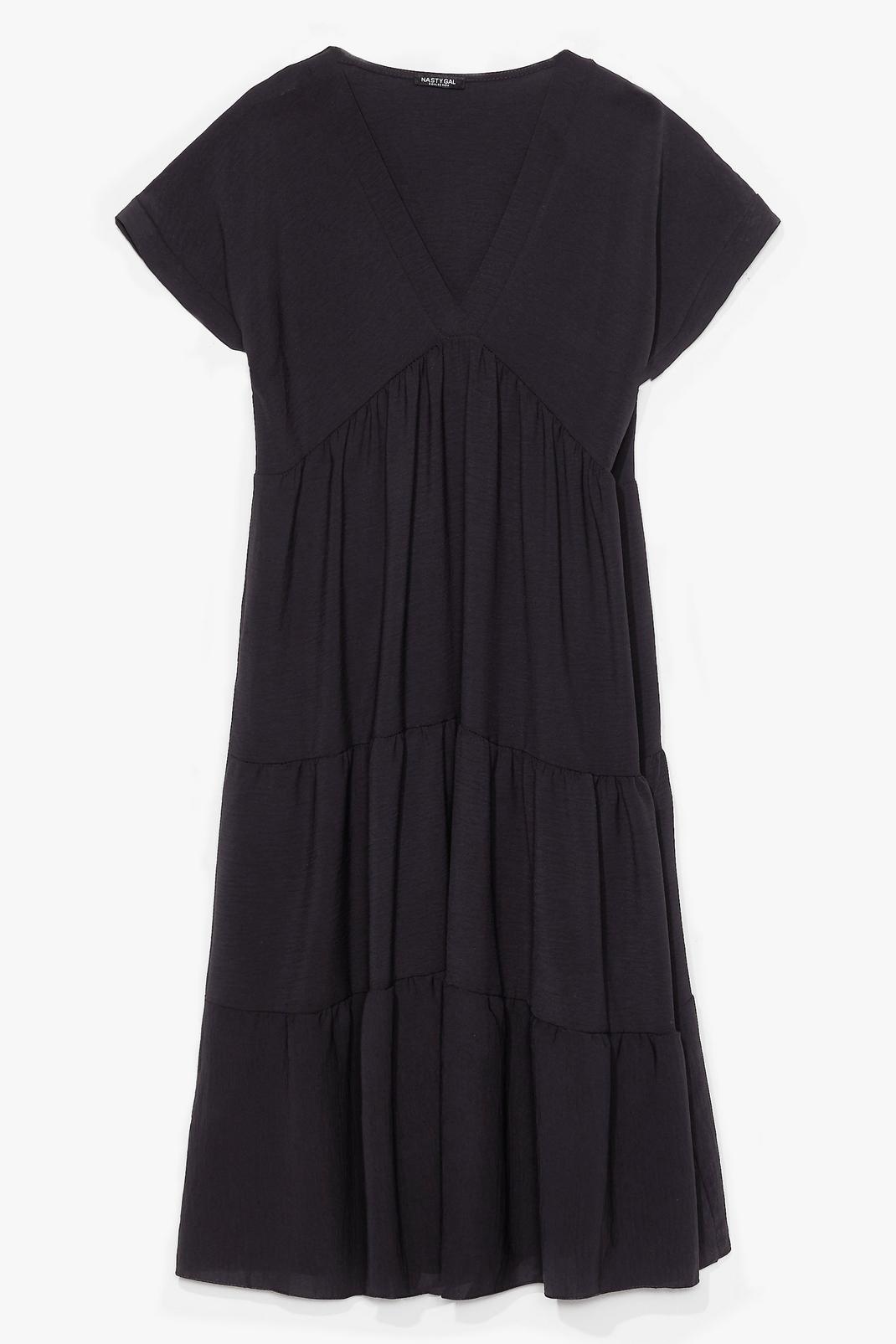 Plus Size Pleated Smock Dress image number 1