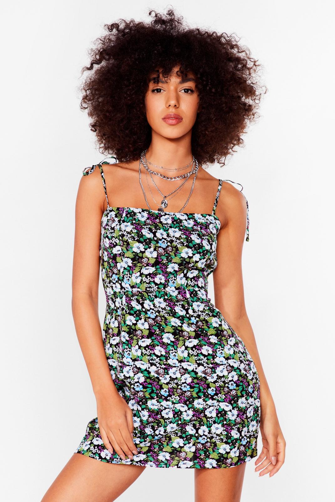 All We Grow Floral Mini Dress image number 1
