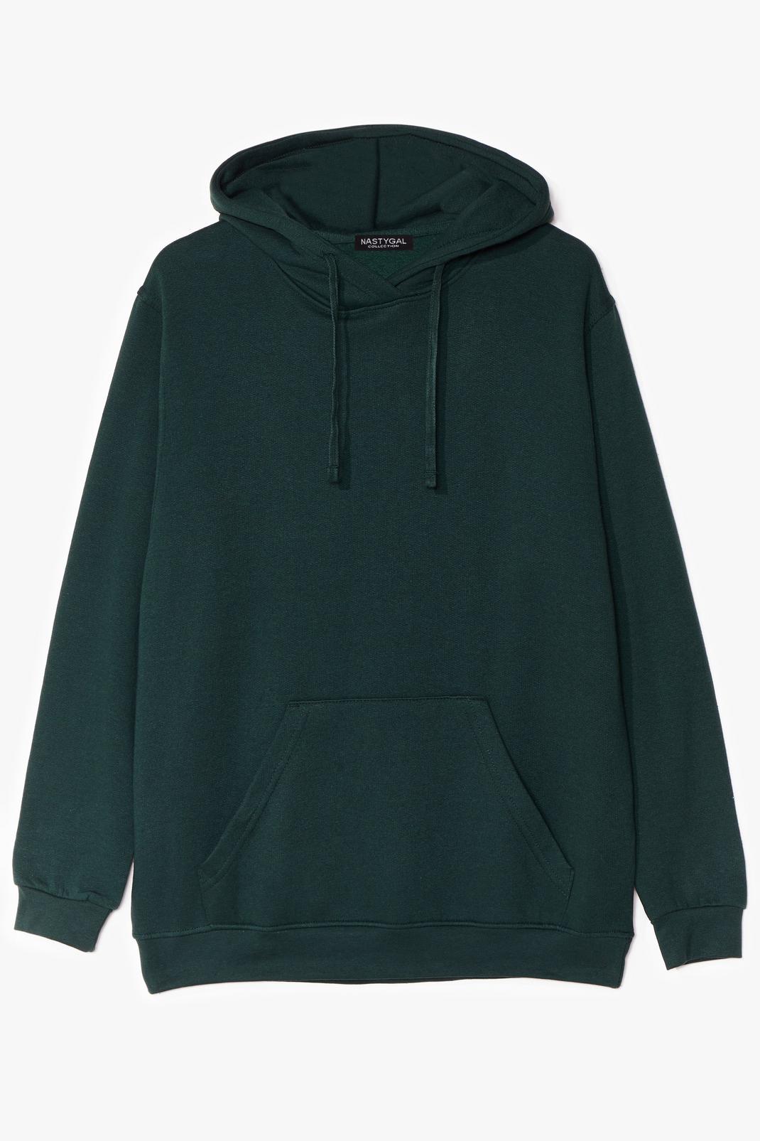 Green Oversize and Conquer Plus Pullover Hoodie image number 1