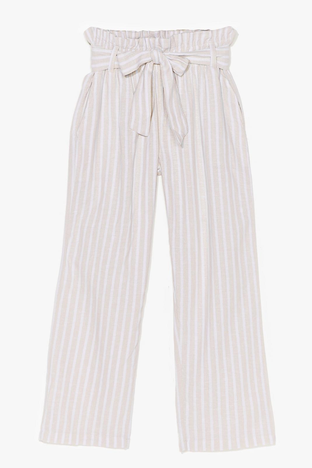 Strictly Business Paperbag Stripe Pants image number 1