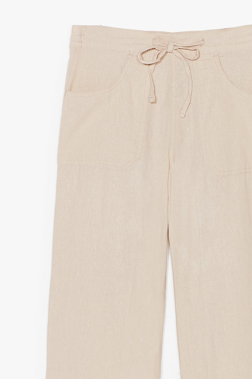 linen flowy pants