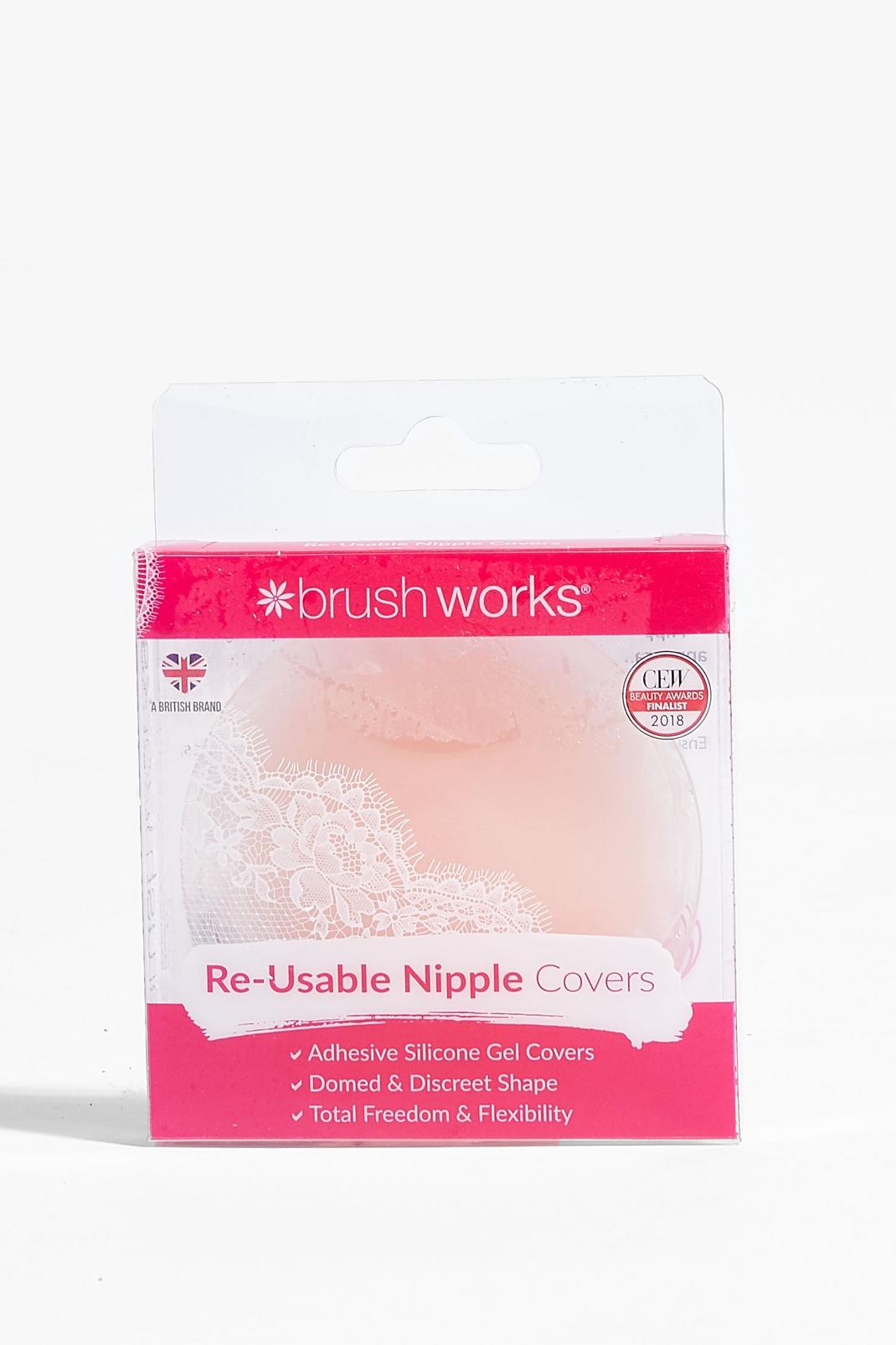 Brushworks Re-Usable Nipple Covers image number 1