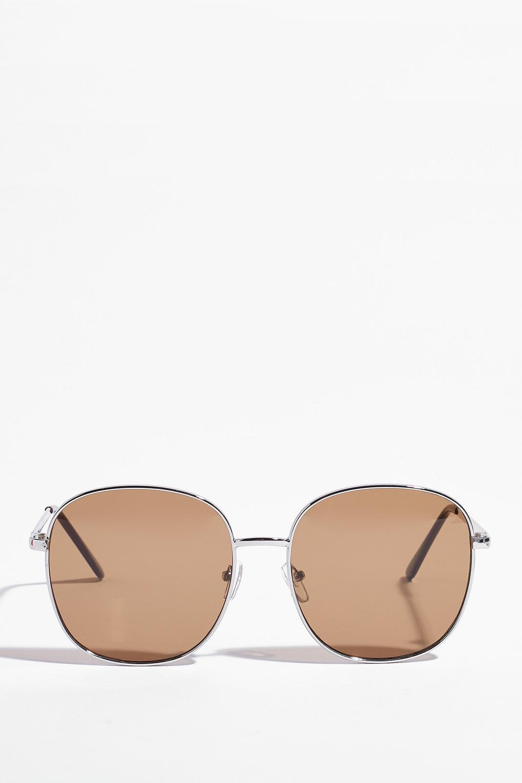 Brown All Around the World Tinted Sunglasses image number 1