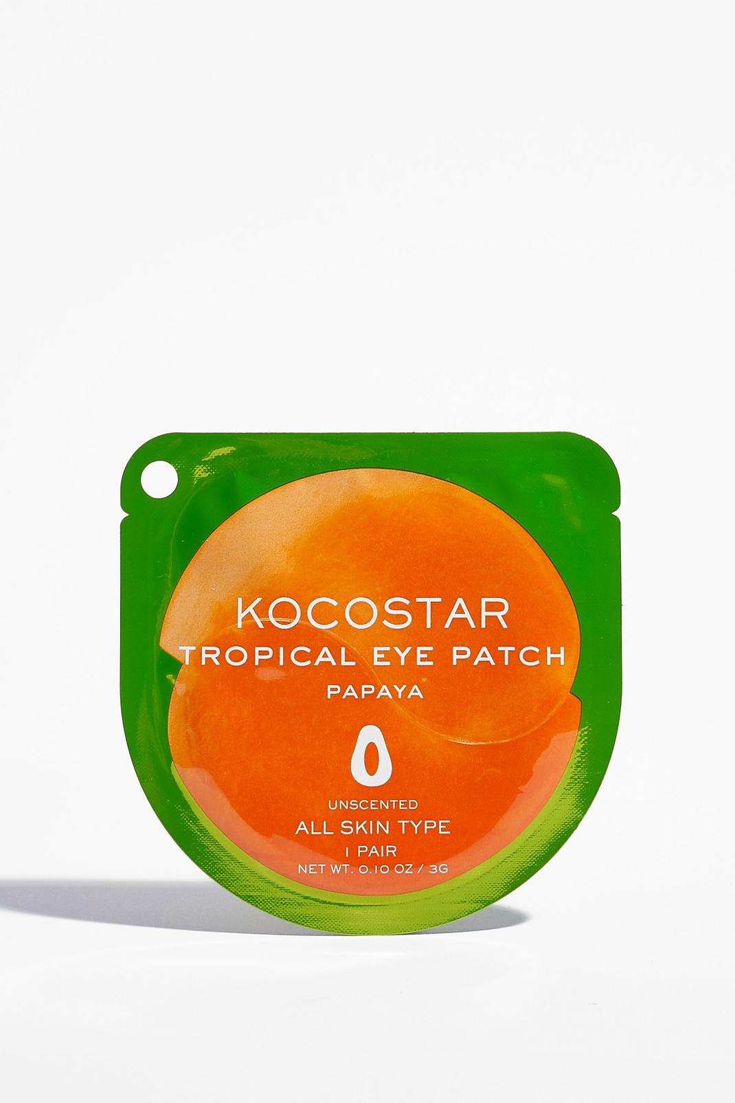 Red KOCOSTAR Stay on Tropic Papaya Eye Patches image number 1
