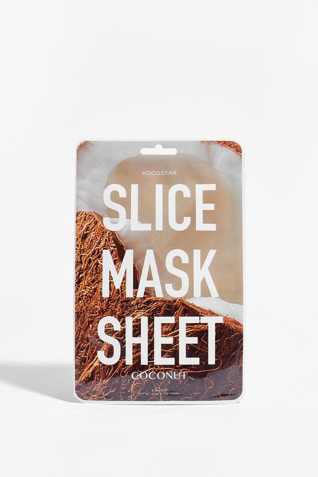 Brown KOCOSTAR Play Slice Coconut Sheet Mask image number 1