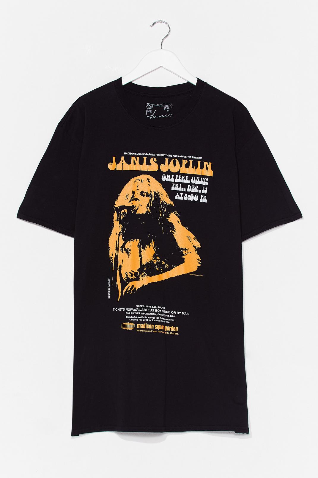 Janis Joplin Band Tee Dress image number 1