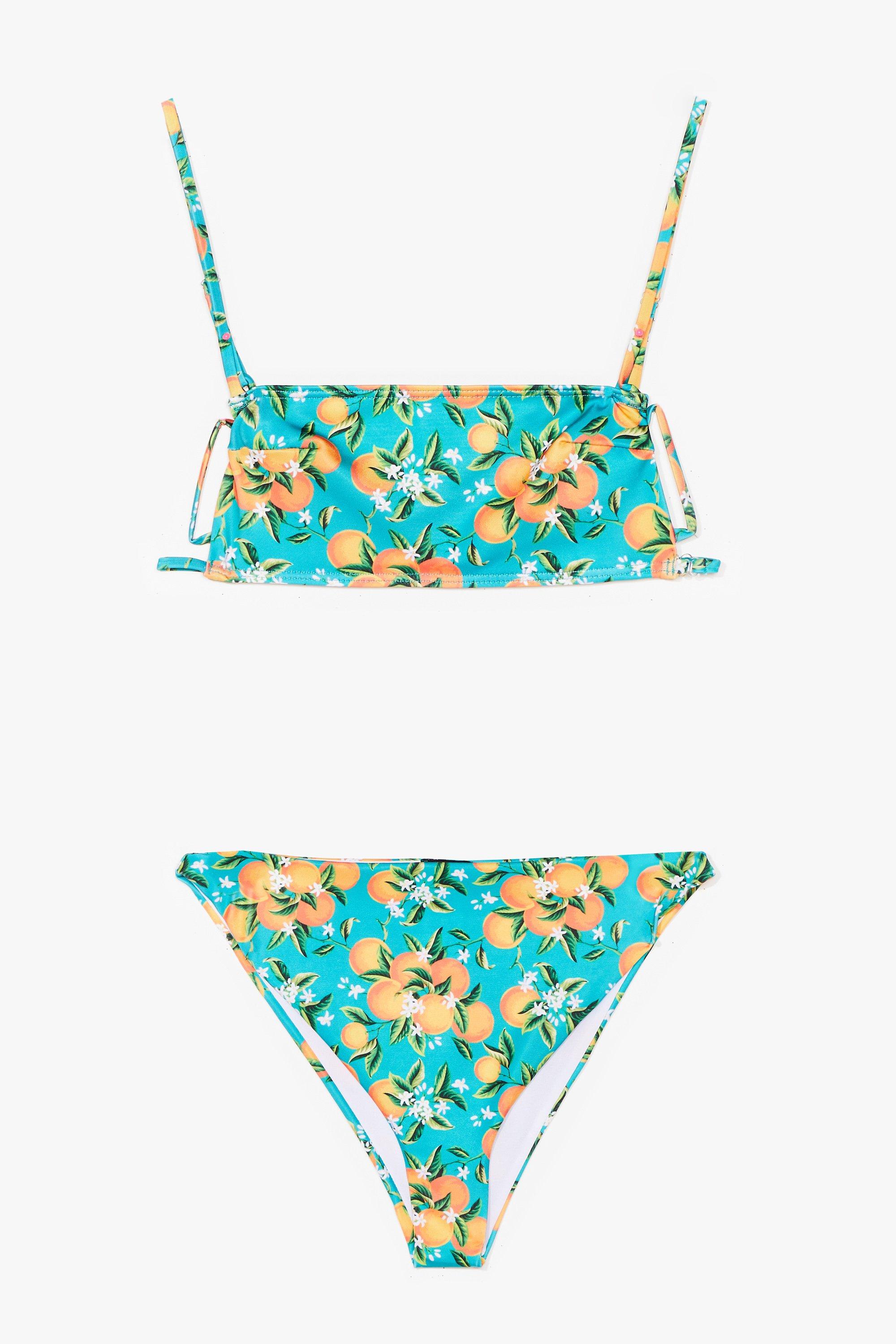 teal bikini set