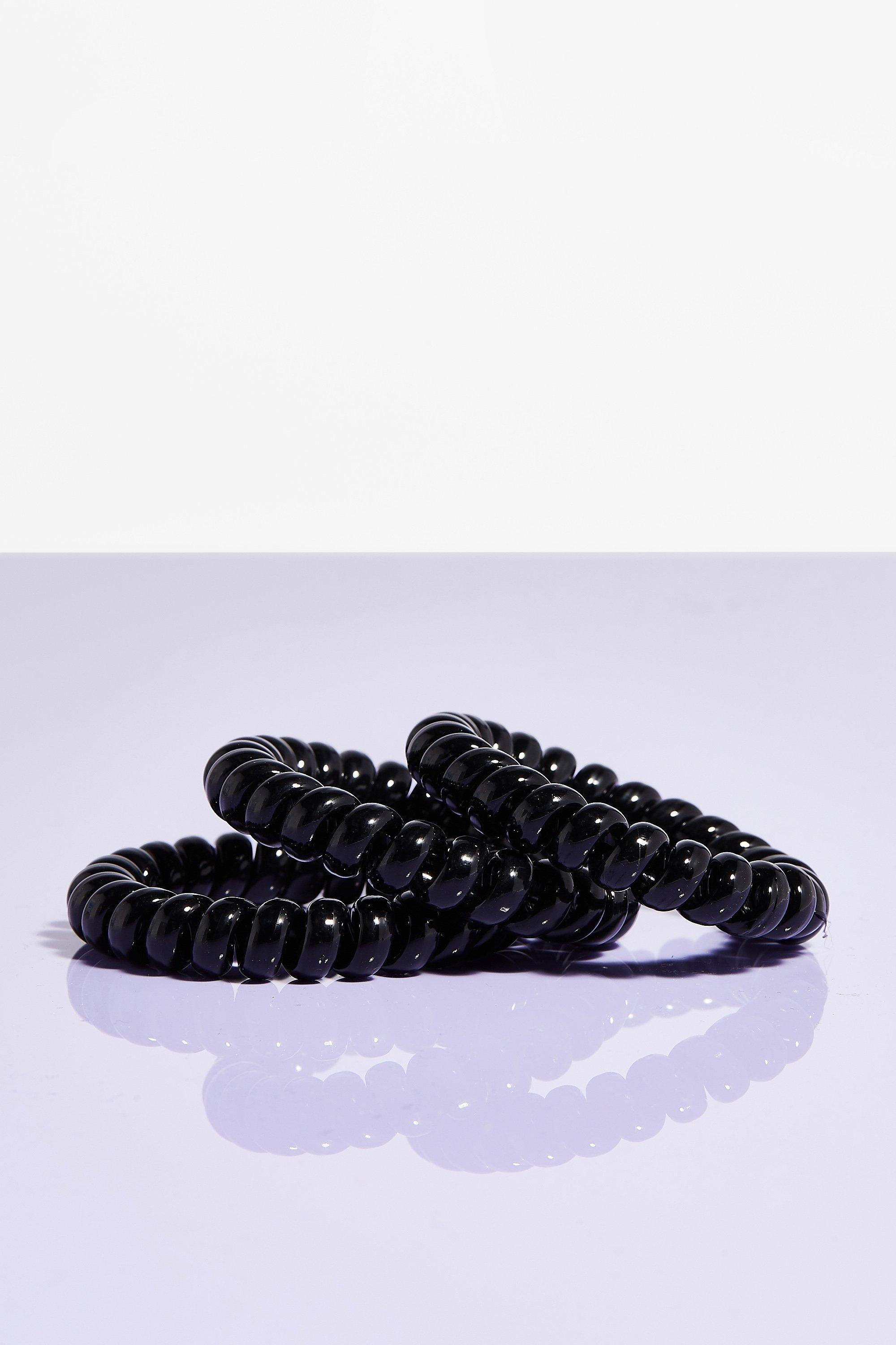 clear hair bobbles