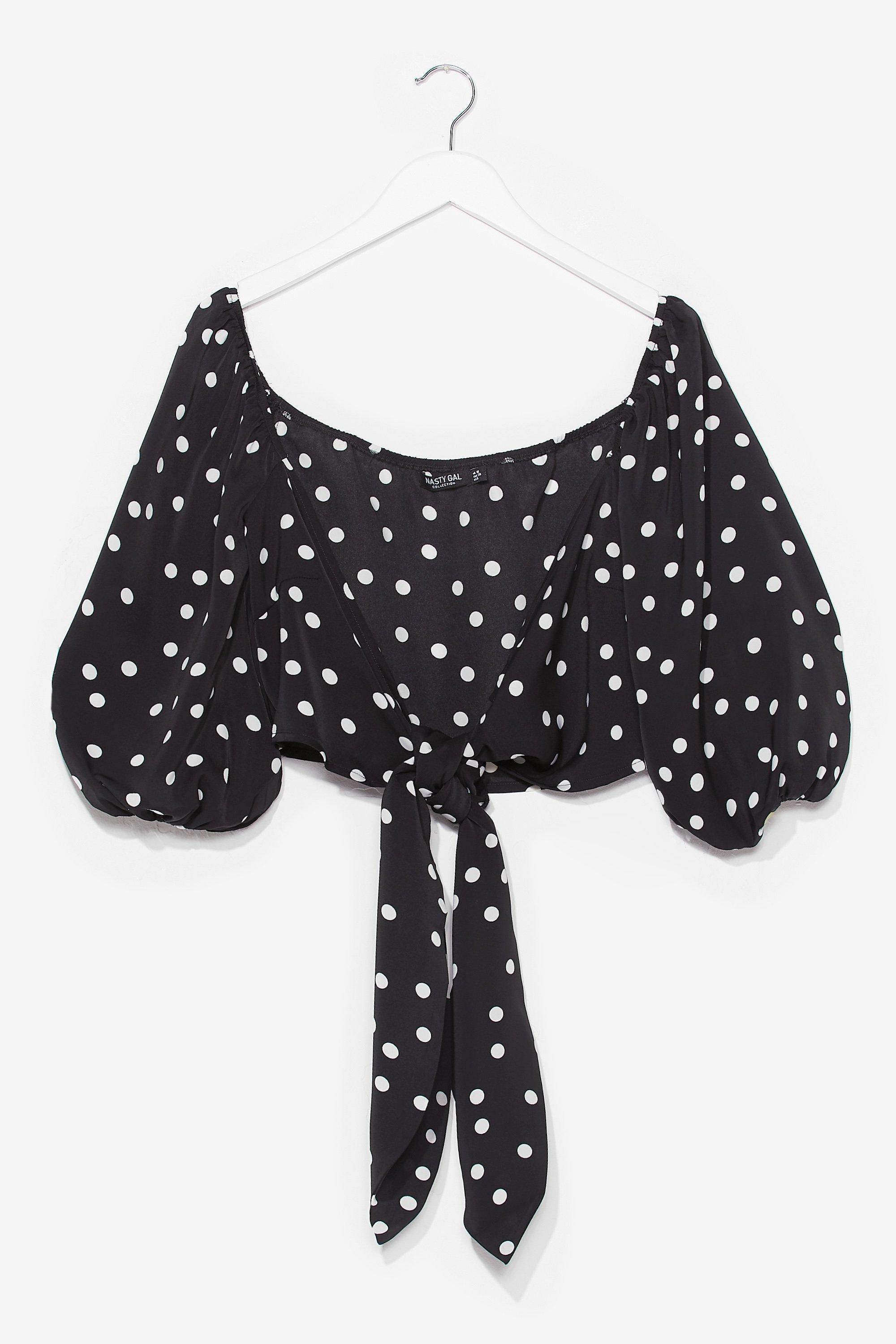 nasty gal polka dot